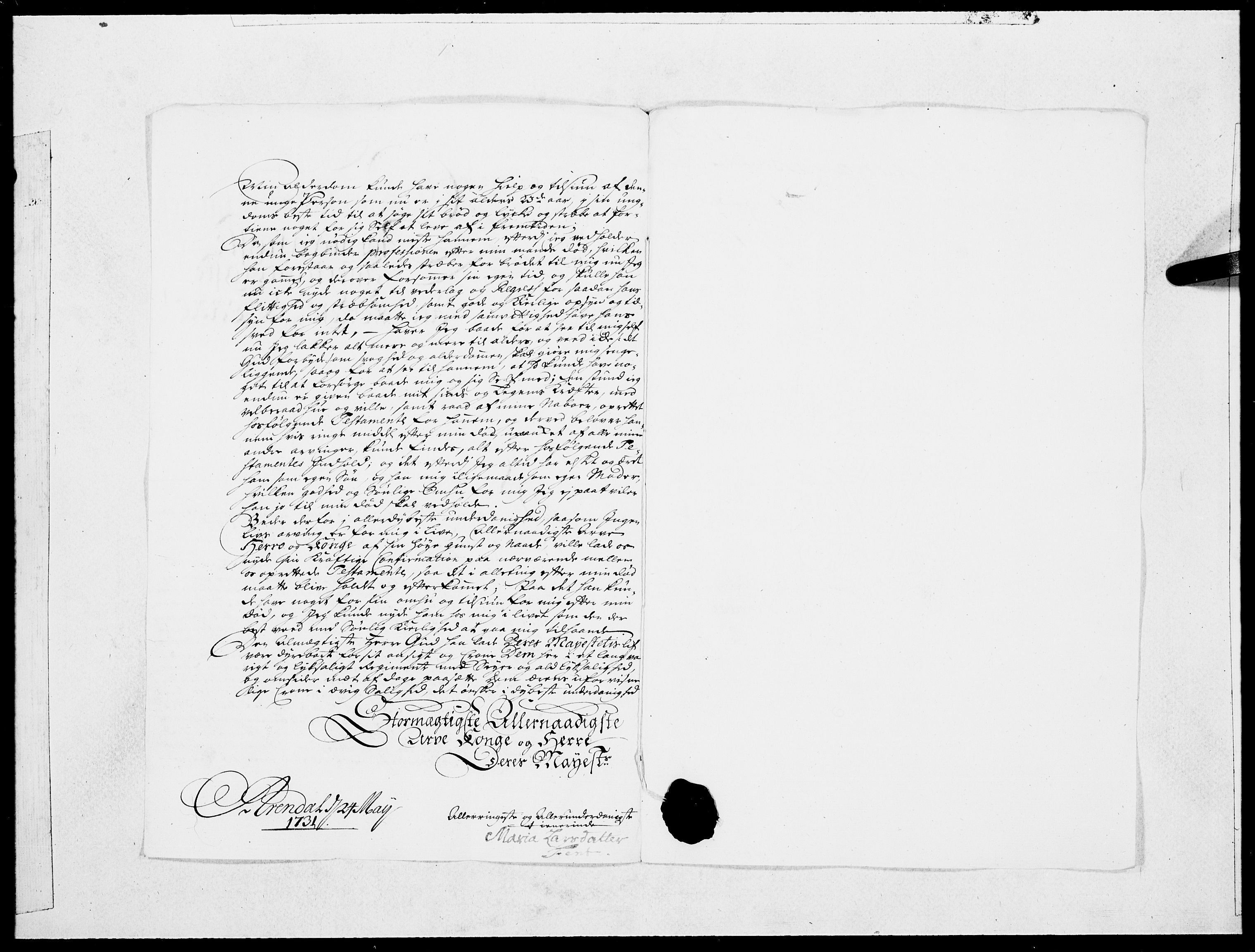 Danske Kanselli 1572-1799, AV/RA-EA-3023/F/Fc/Fcc/Fcca/L0110: Norske innlegg 1572-1799, 1731, p. 31