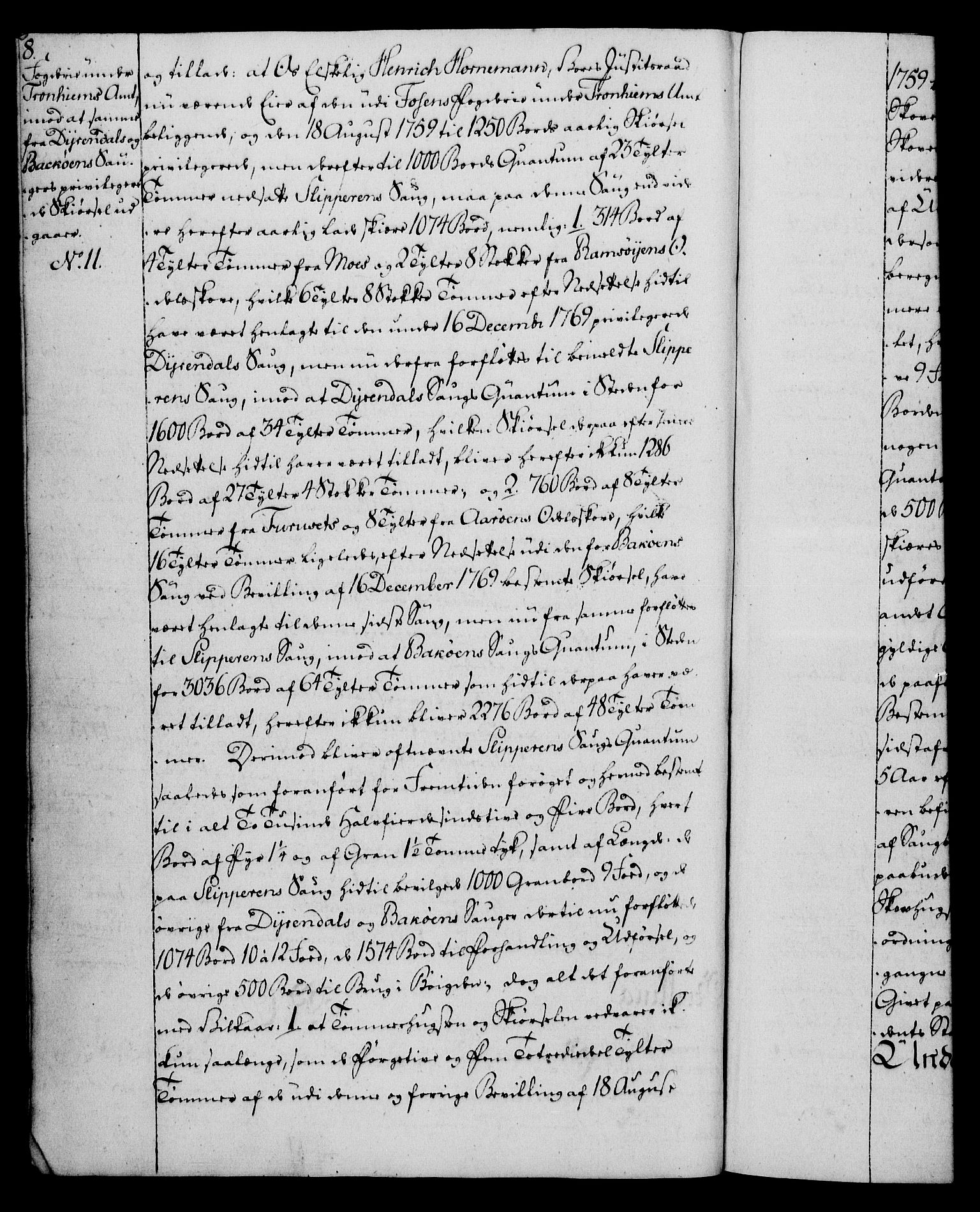 Rentekammeret, Kammerkanselliet, AV/RA-EA-3111/G/Gg/Gga/L0011: Norsk ekspedisjonsprotokoll med register (merket RK 53.11), 1779-1781, p. 8