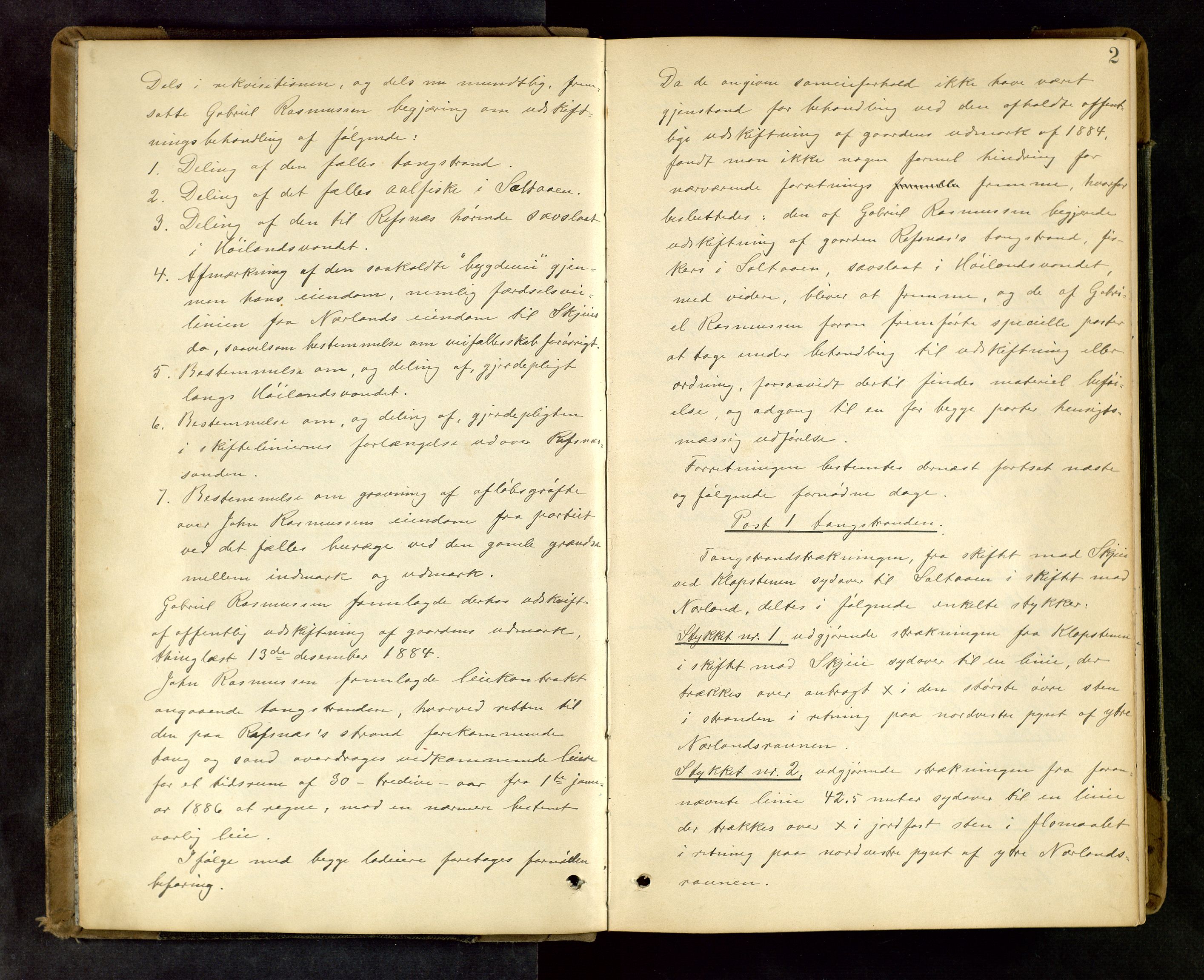 Rogaland jordskifterett, AV/SAST-A-102426/Oa/L0051: Forhandlingsprotokoll, 1894-1897, p. 2