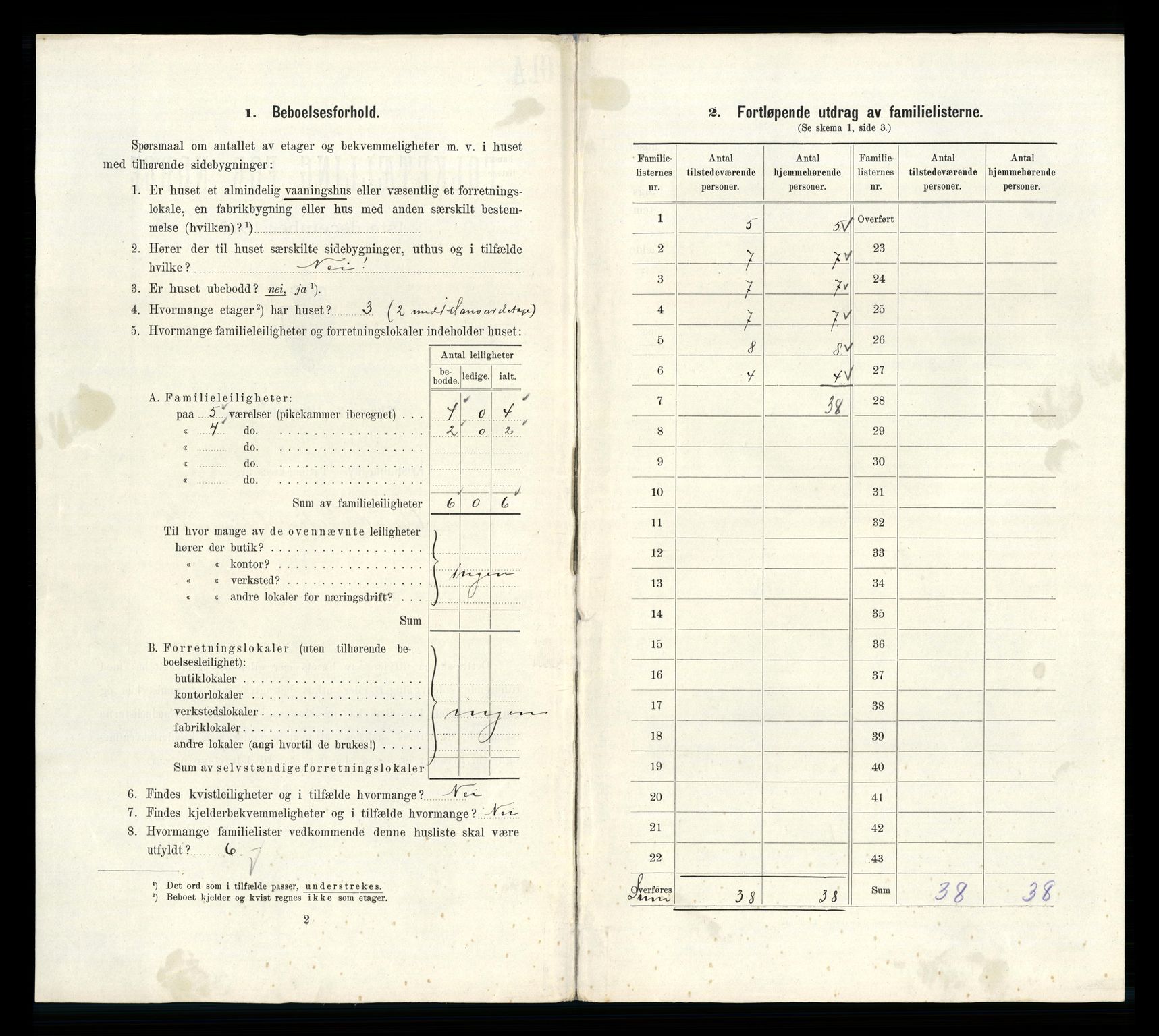 RA, 1910 census for Kristiania, 1910, p. 2542