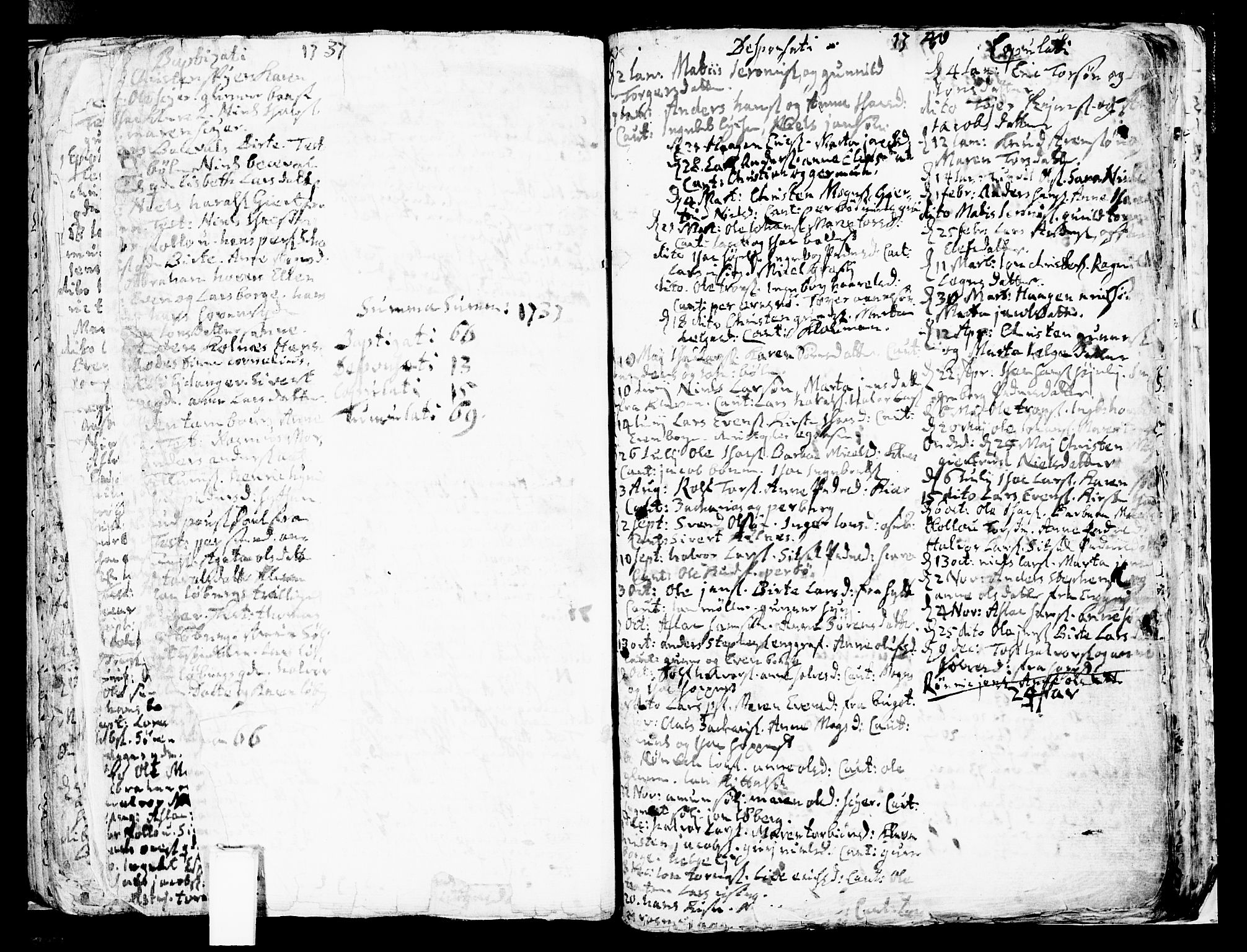 Gjerpen kirkebøker, AV/SAKO-A-265/F/Fa/L0001: Parish register (official) no. I 1, 1681-1746