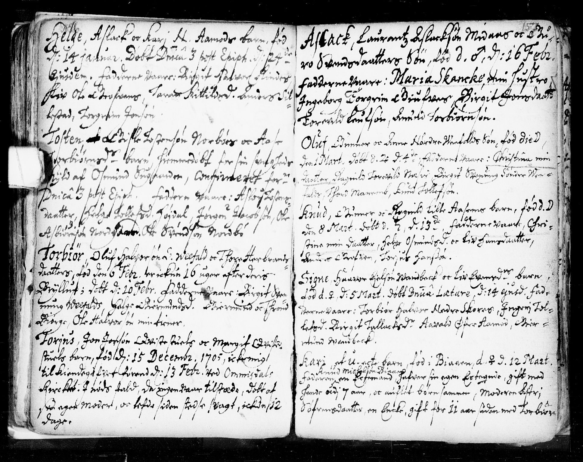 Seljord kirkebøker, SAKO/A-20/F/Fa/L0002: Parish register (official) no. I 2, 1689-1713, p. 156-157