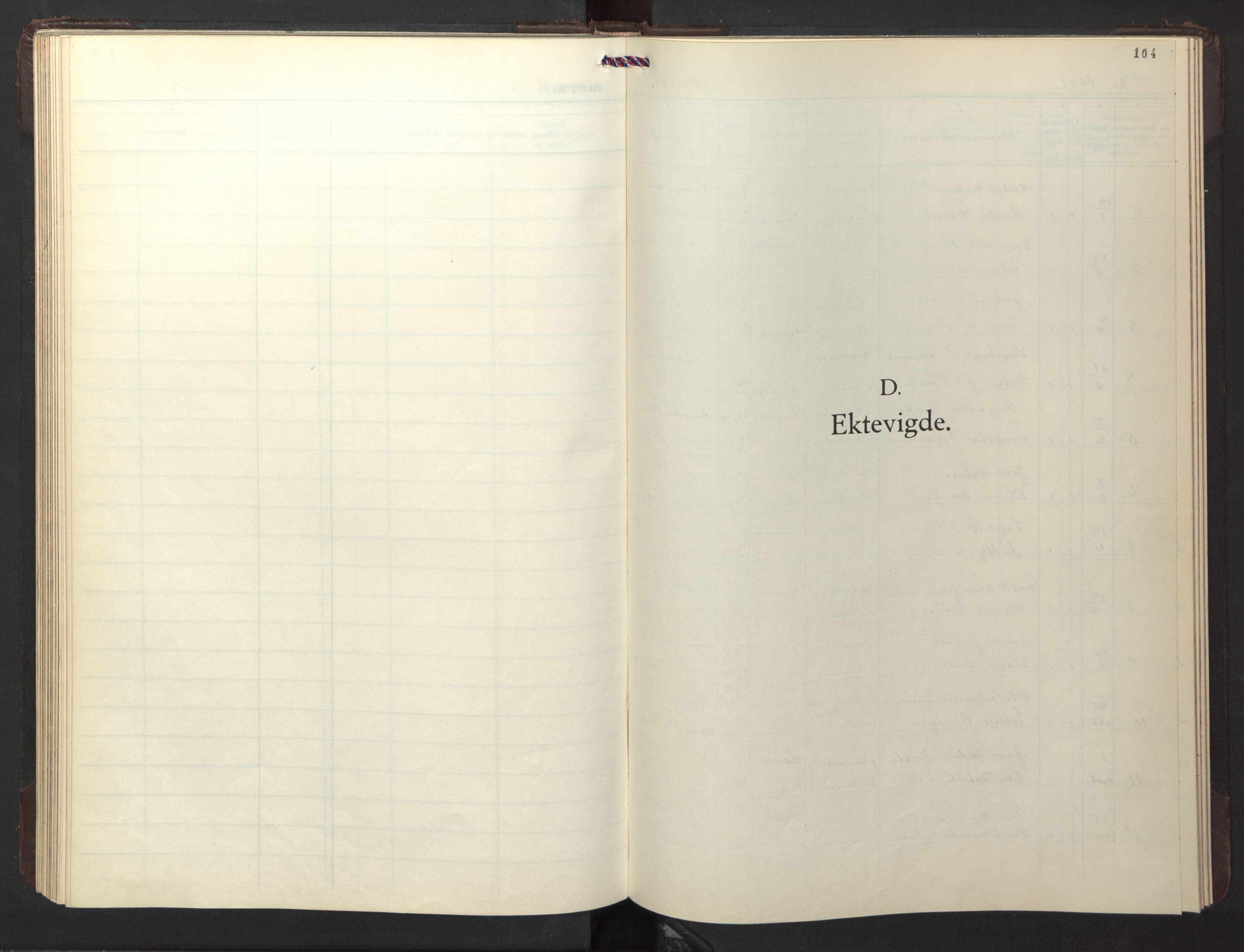 Ministerialprotokoller, klokkerbøker og fødselsregistre - Sør-Trøndelag, SAT/A-1456/674/L0878: Parish register (copy) no. 674C05, 1941-1950, p. 104
