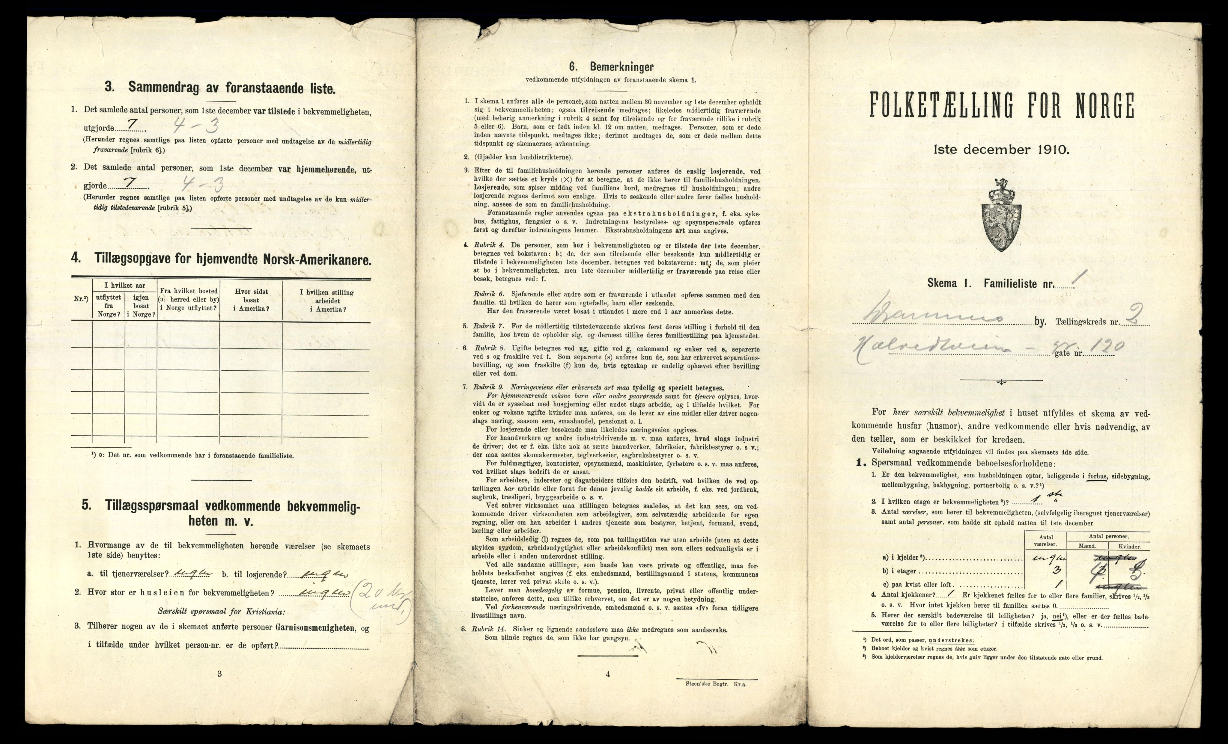 RA, 1910 census for Drammen, 1910, p. 1794