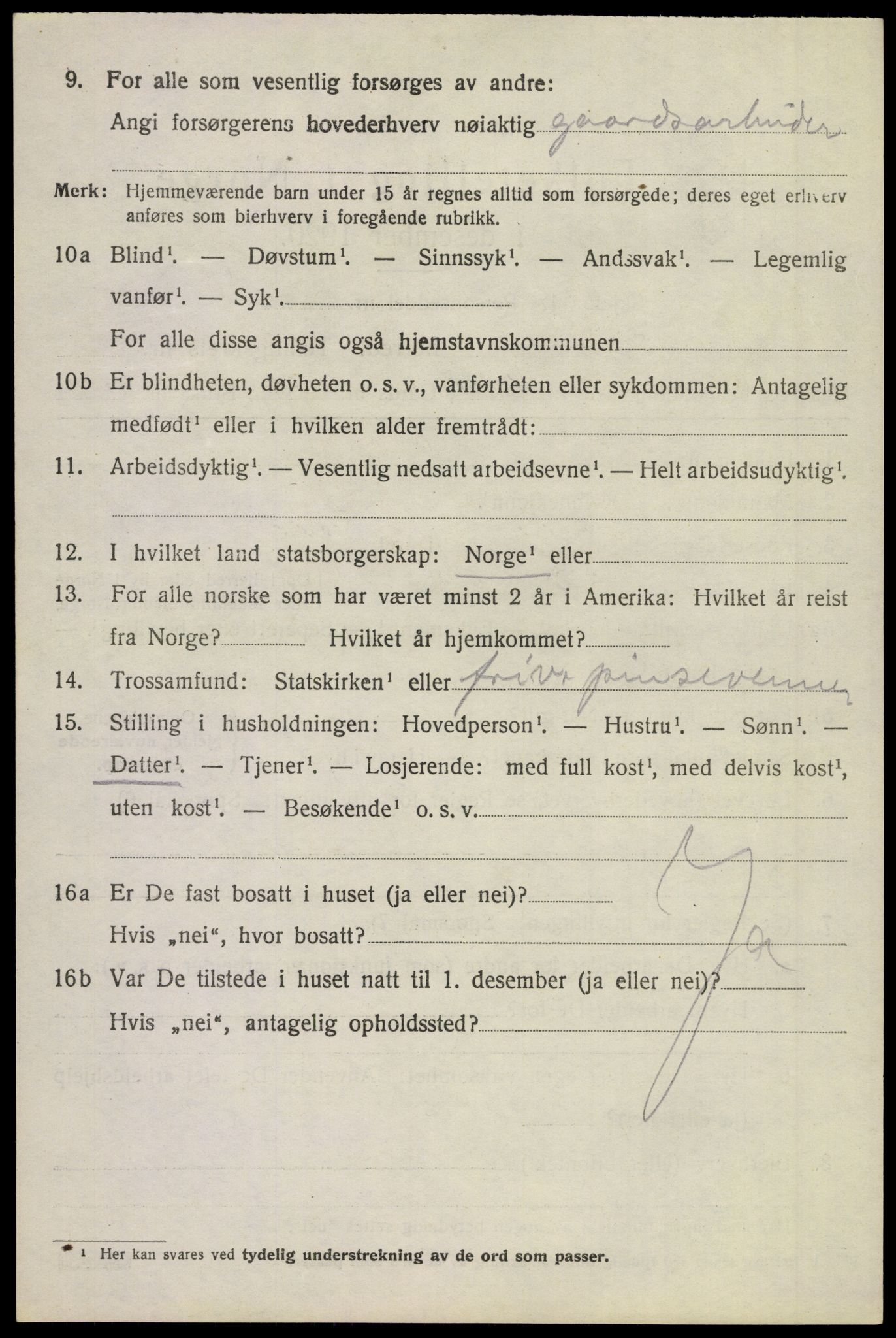 SAKO, 1920 census for Borre, 1920, p. 6093