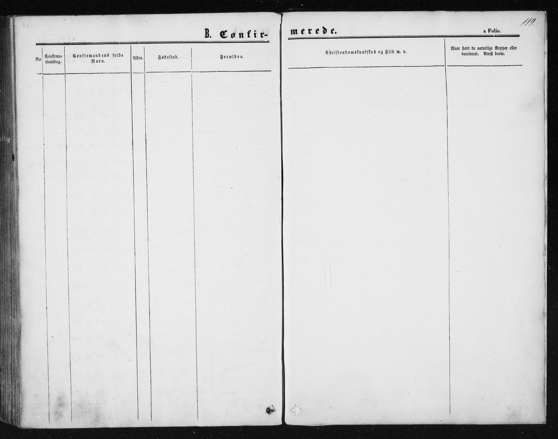 Ministerialprotokoller, klokkerbøker og fødselsregistre - Sør-Trøndelag, SAT/A-1456/602/L0114: Parish register (official) no. 602A12, 1856-1872, p. 119