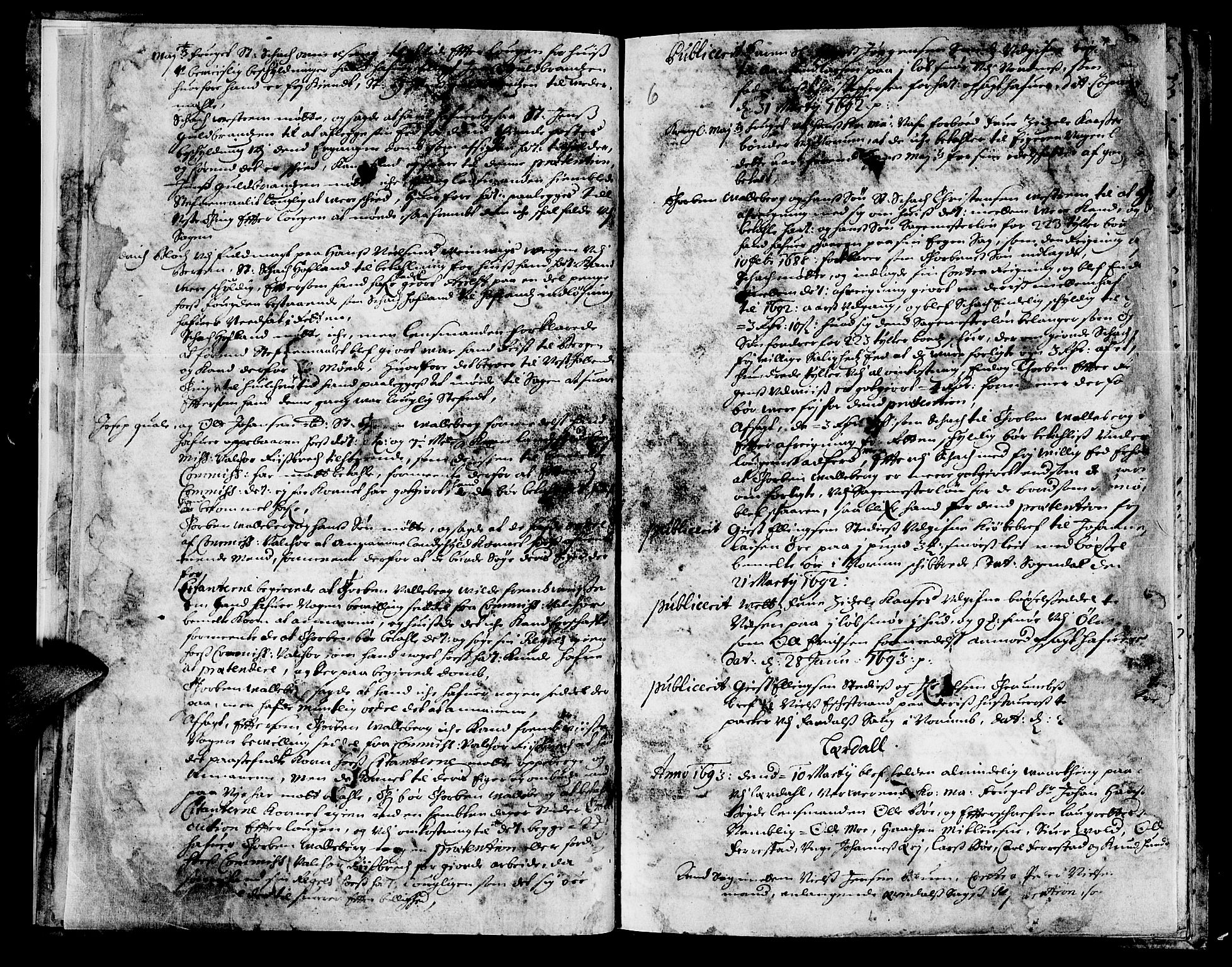 Indre Sogn tingrett, AV/SAB-A-3301/1/F/Fa/L0020: Tingbok 20, 1693, p. 5b-6a