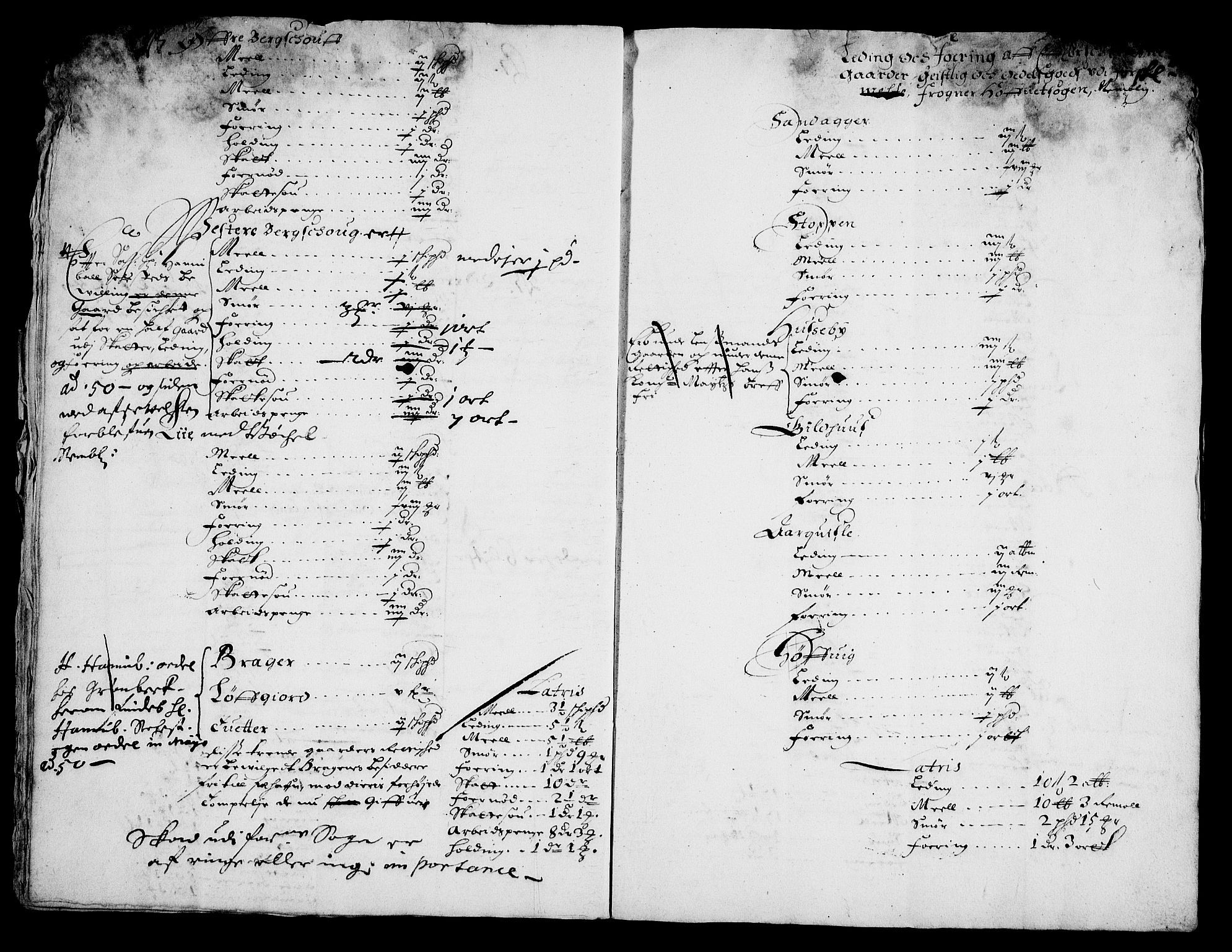 Rentekammeret inntil 1814, Realistisk ordnet avdeling, AV/RA-EA-4070/On/L0008: [Jj 9]: Jordebøker innlevert til kongelig kommisjon 1672: Hammar, Osgård, Sem med Skjelbred, Fossesholm, Fiskum og Ulland (1669-1672), Strøm (1658-u.d. og 1672-73) samt Svanøy gods i Sunnfjord (1657)., 1672, p. 227