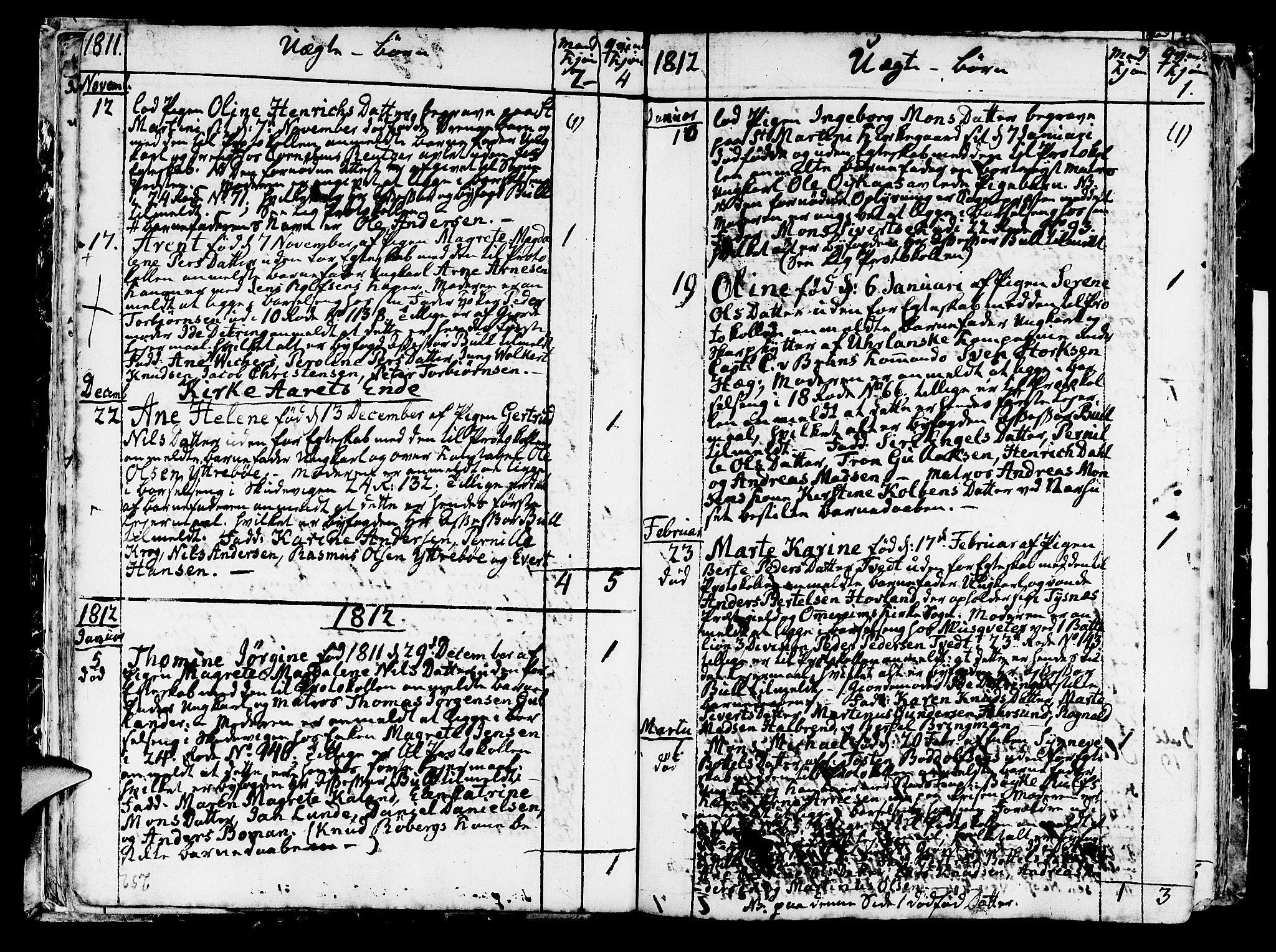 Korskirken sokneprestembete, SAB/A-76101/H/Haa/L0006: Parish register (official) no. A 6, 1790-1820, p. 252