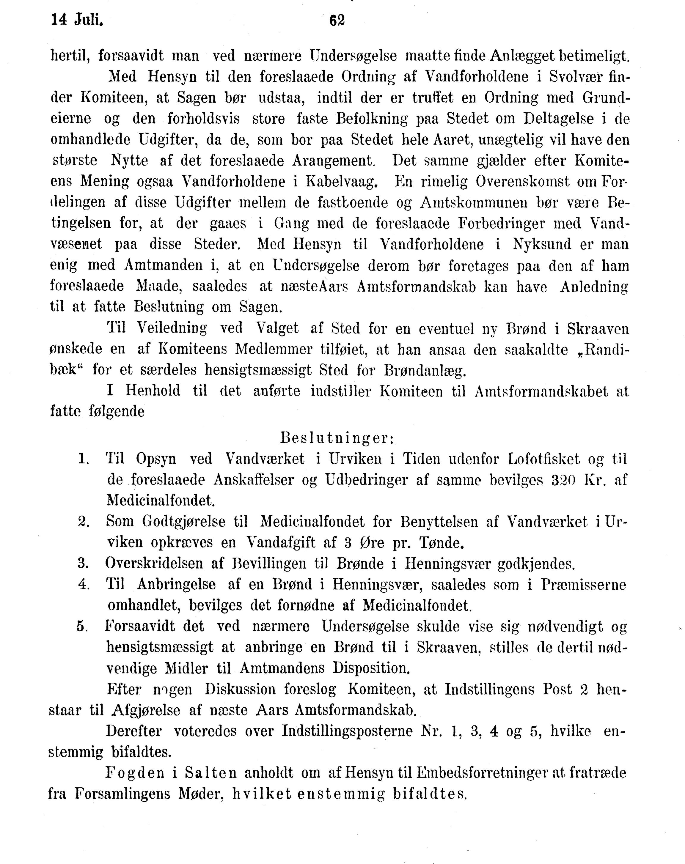 Nordland Fylkeskommune. Fylkestinget, AIN/NFK-17/176/A/Ac/L0015: Fylkestingsforhandlinger 1886-1890, 1886-1890