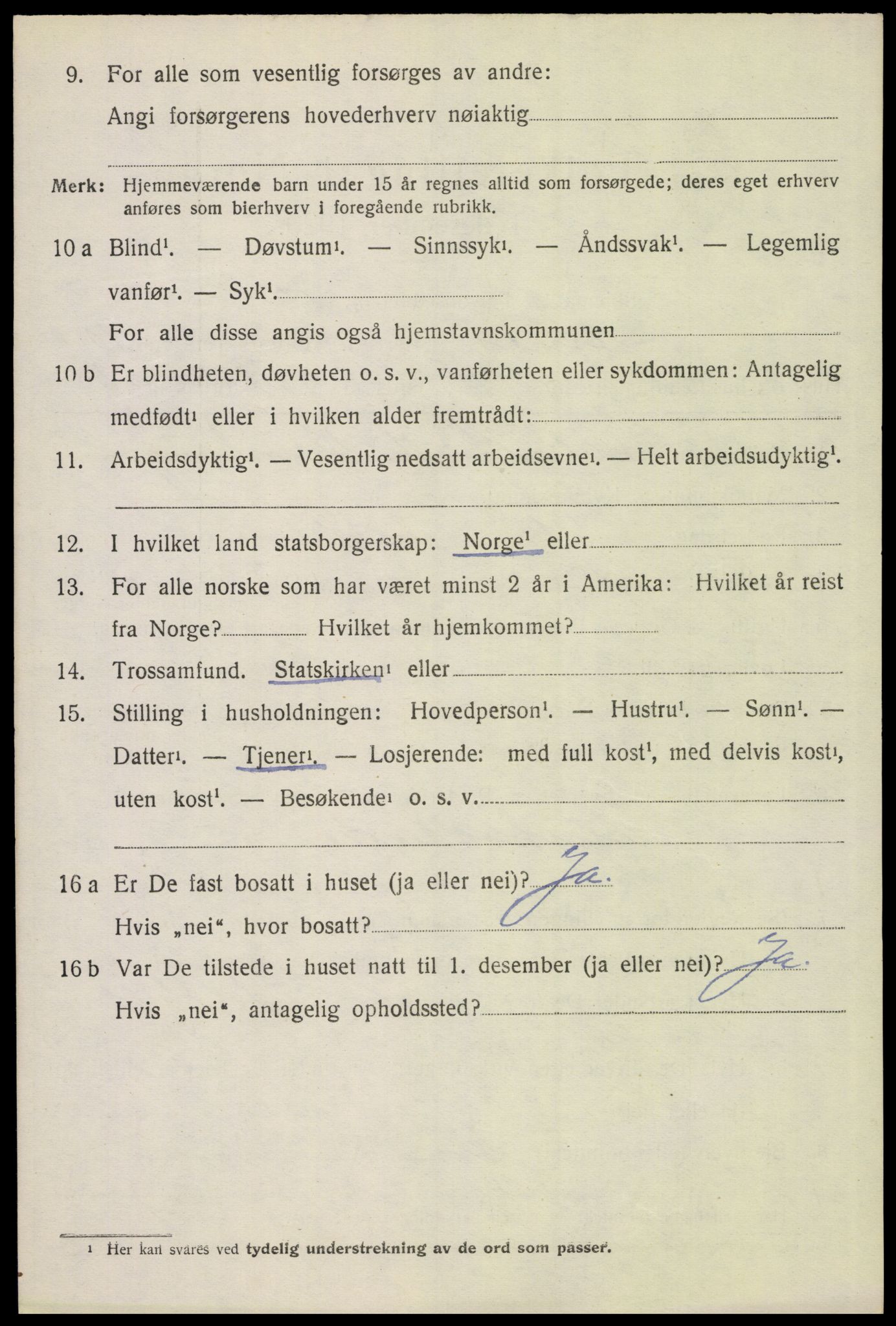 SAH, 1920 census for Åsnes, 1920, p. 11443