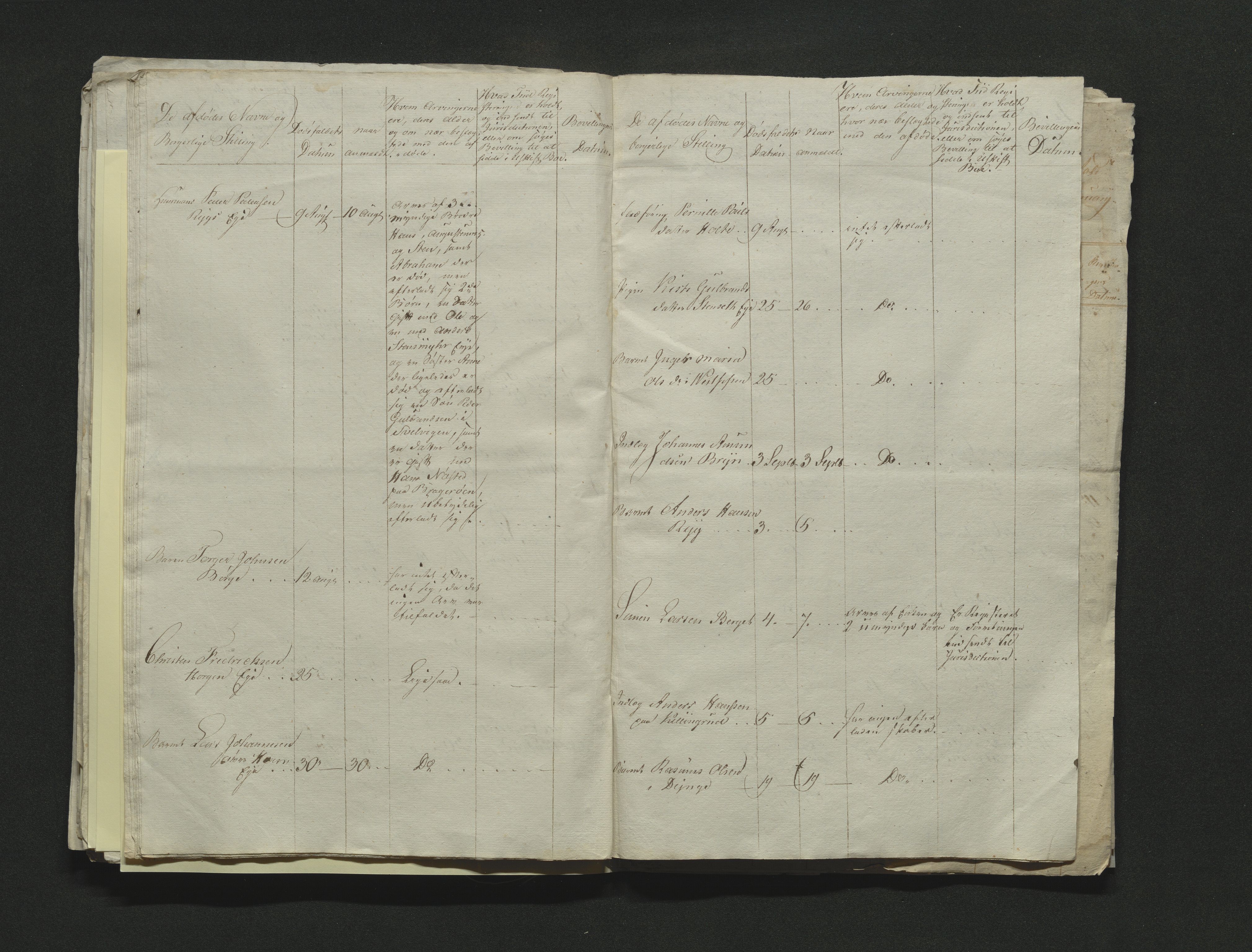 Eiker, Modum og Sigdal sorenskriveri, AV/SAKO-A-123/H/Ha/Hab/L0001: Dødsfallsmeldinger, 1812-1822, p. 269