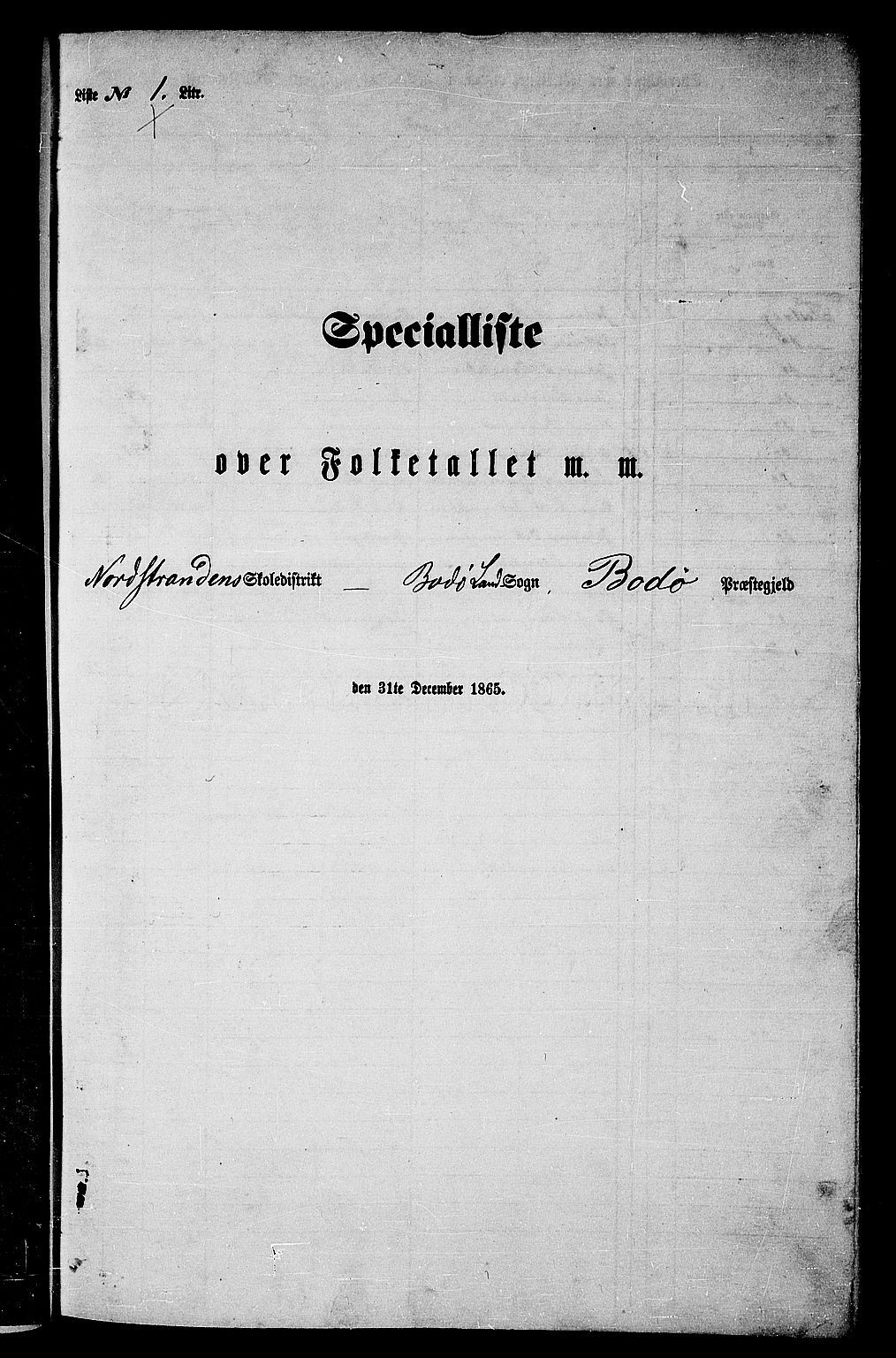 RA, 1865 census for Bodø/Bodø, 1865, p. 11