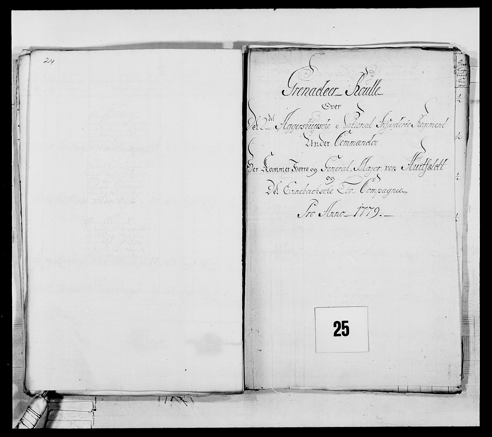 Generalitets- og kommissariatskollegiet, Det kongelige norske kommissariatskollegium, RA/EA-5420/E/Eh/L0044: 2. Akershusiske nasjonale infanteriregiment, 1779-1787, p. 83