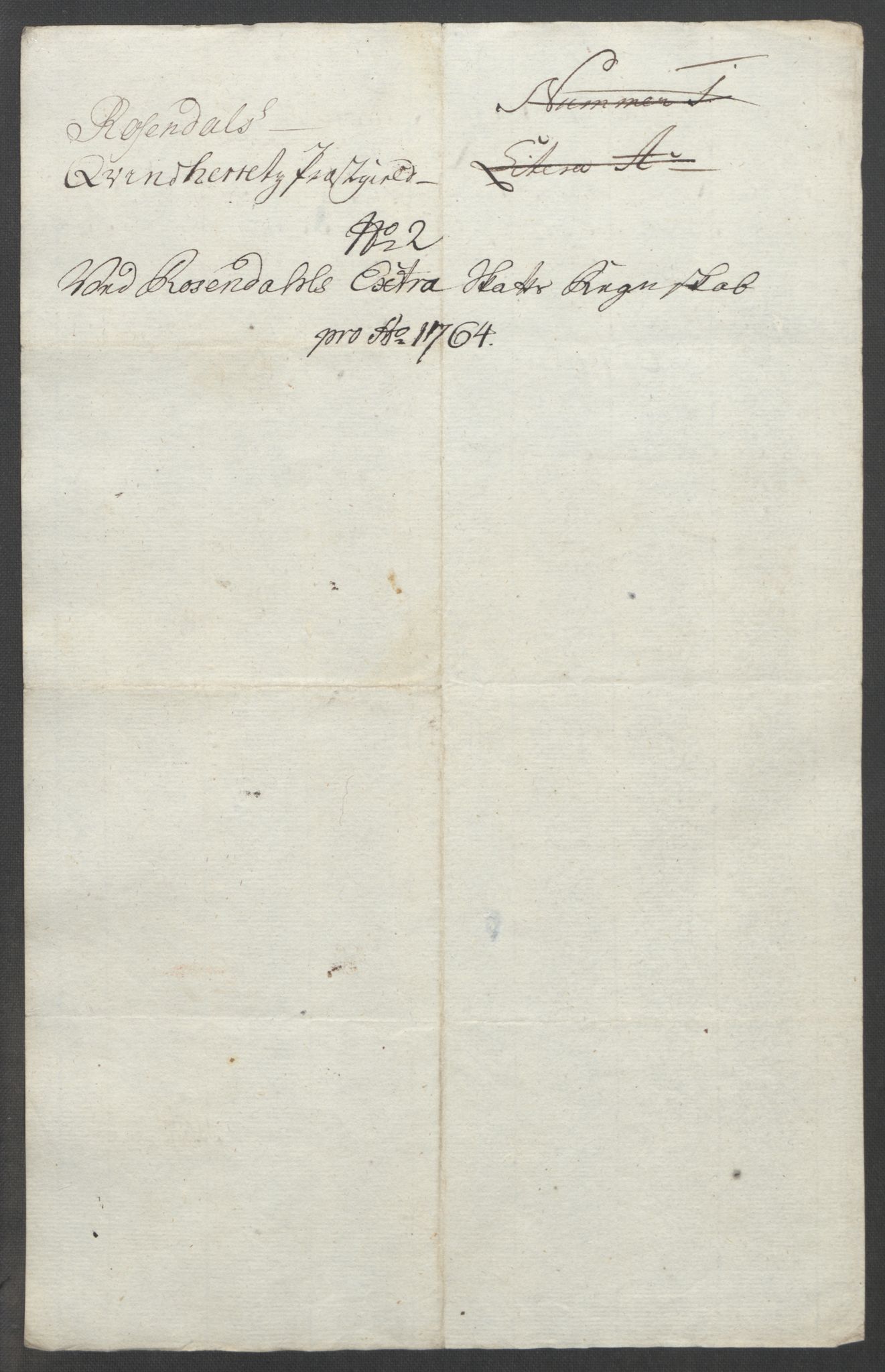Rentekammeret inntil 1814, Reviderte regnskaper, Fogderegnskap, RA/EA-4092/R49/L3157: Ekstraskatten Rosendal Baroni, 1762-1772, p. 80