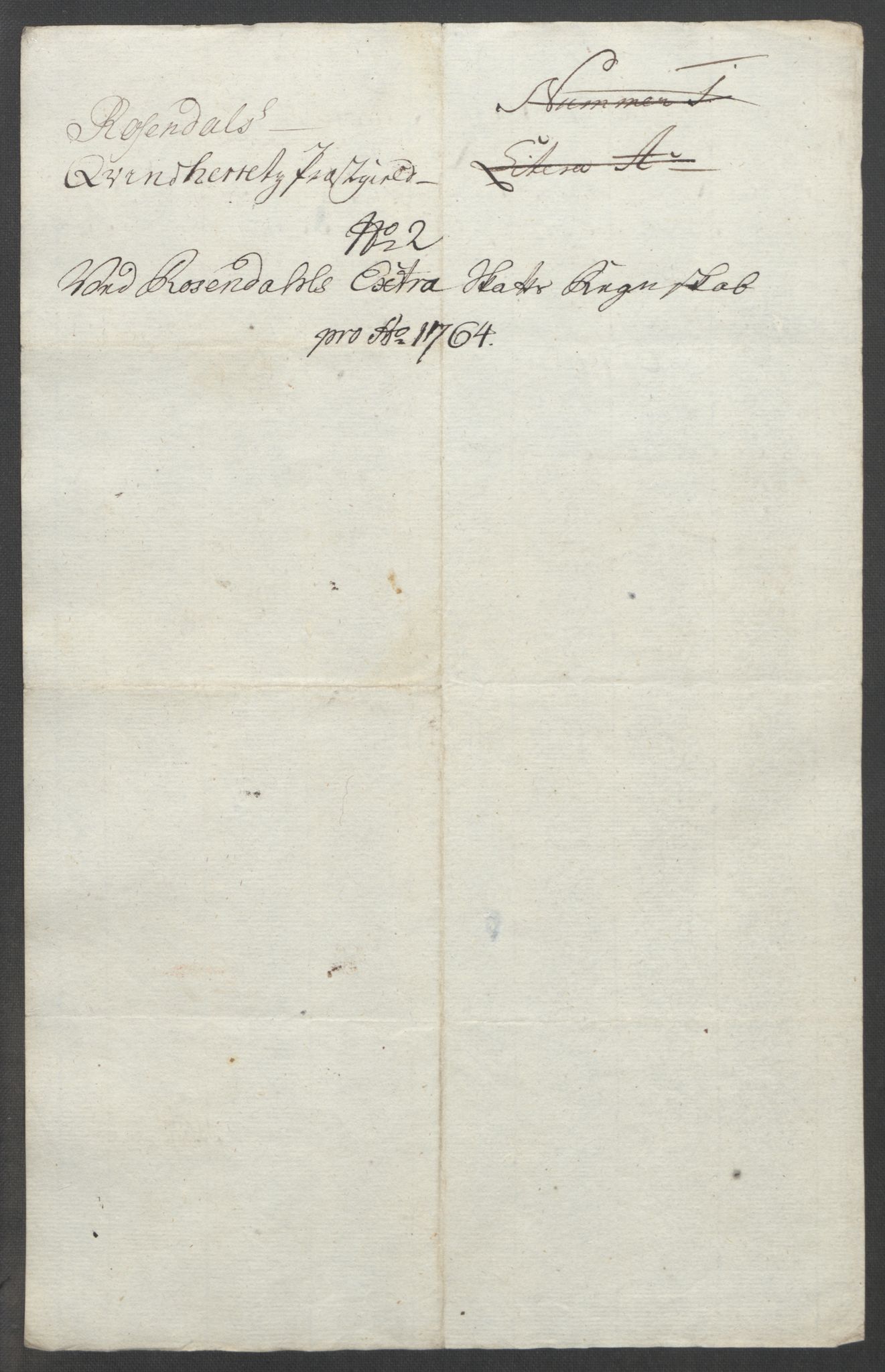 Rentekammeret inntil 1814, Reviderte regnskaper, Fogderegnskap, AV/RA-EA-4092/R49/L3157: Ekstraskatten Rosendal Baroni, 1762-1772, p. 80