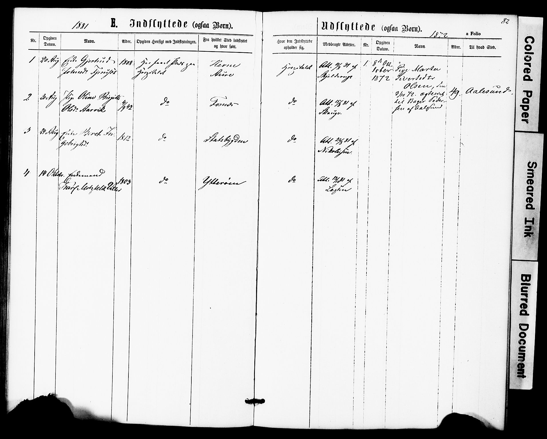 Ministerialprotokoller, klokkerbøker og fødselsregistre - Sør-Trøndelag, SAT/A-1456/623/L0469: Parish register (official) no. 623A03, 1868-1883, p. 82
