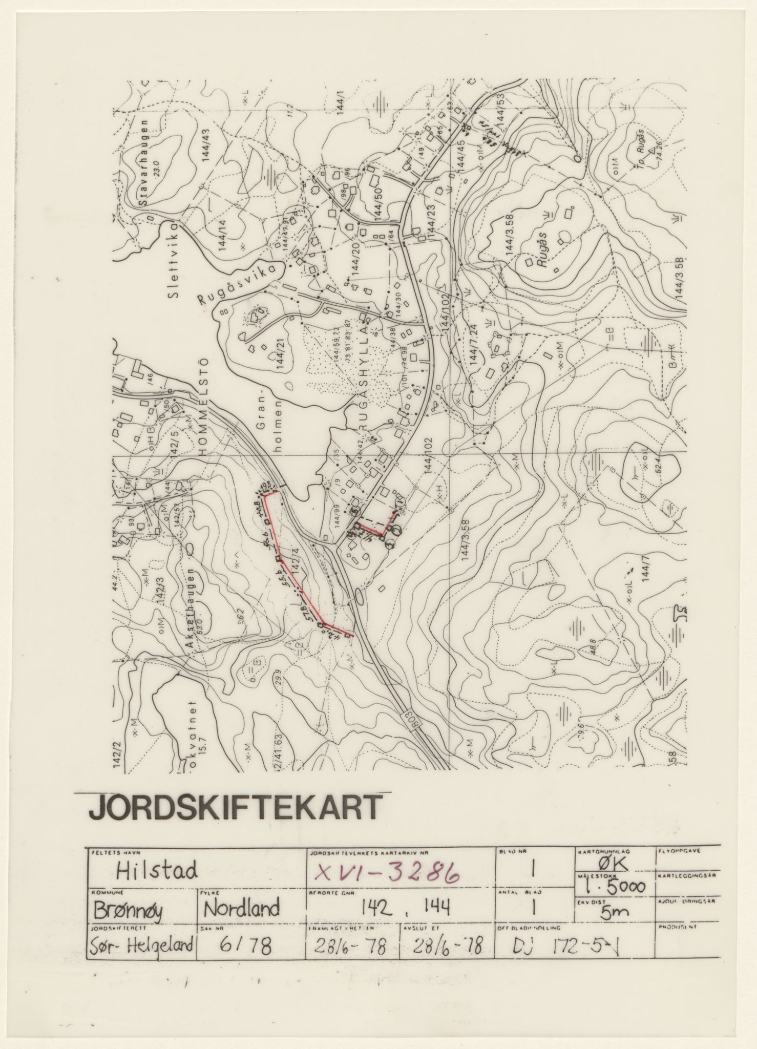 Jordskifteverkets kartarkiv, RA/S-3929/T, 1859-1988, p. 4285