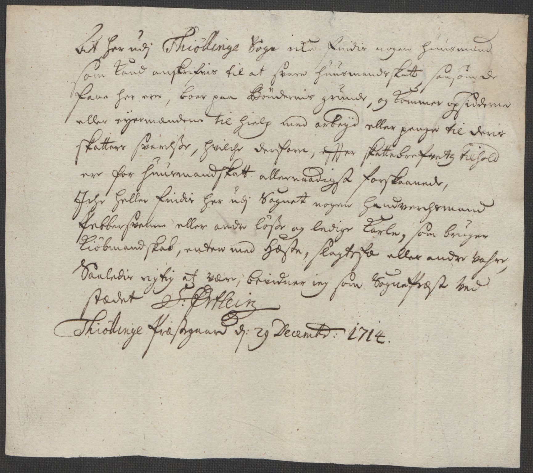 Rentekammeret inntil 1814, Reviderte regnskaper, Fogderegnskap, RA/EA-4092/R33/L1986: Fogderegnskap Larvik grevskap, 1714-1715, p. 165