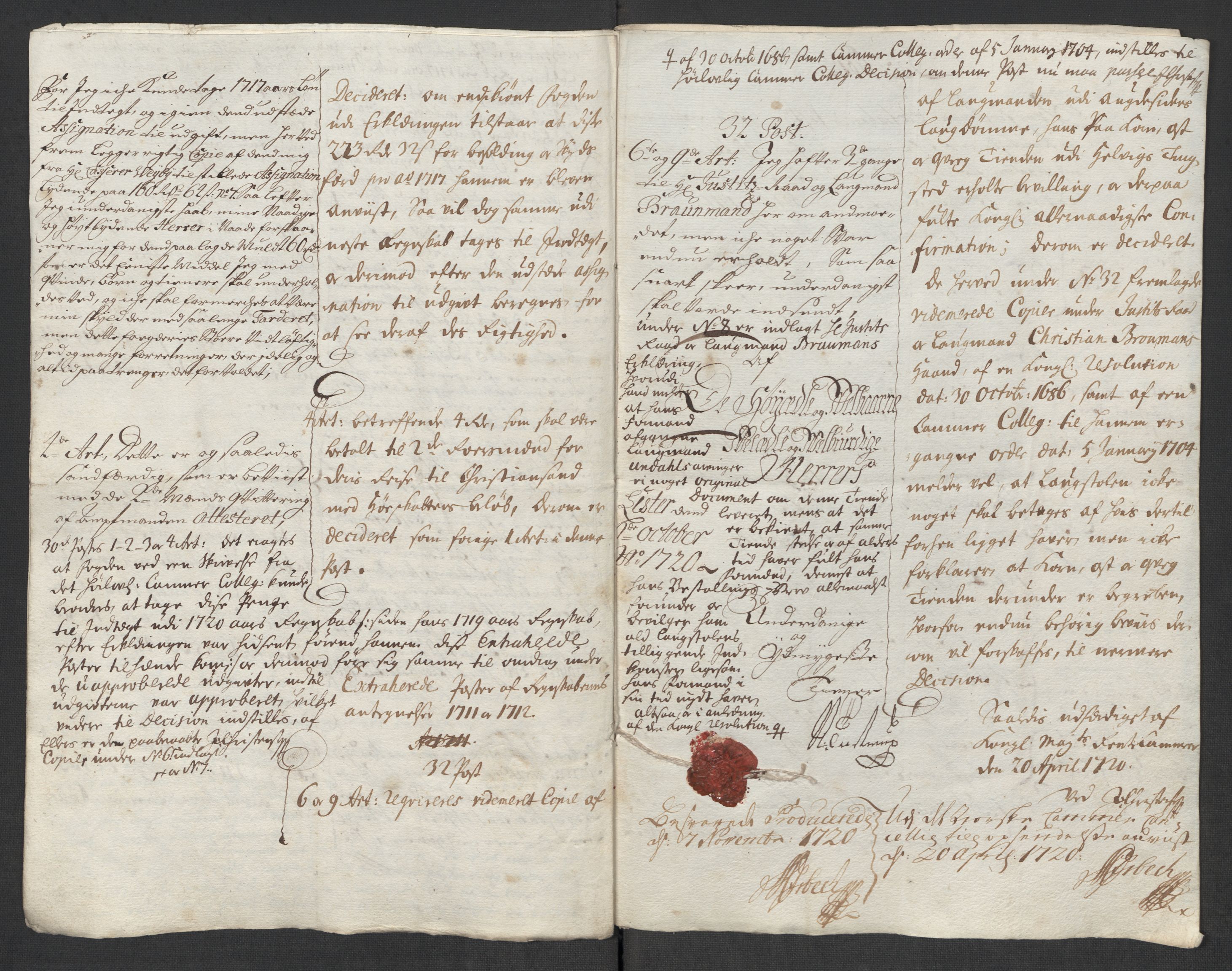 Rentekammeret inntil 1814, Reviderte regnskaper, Fogderegnskap, RA/EA-4092/R43/L2562: Fogderegnskap Lista og Mandal, 1717, p. 200