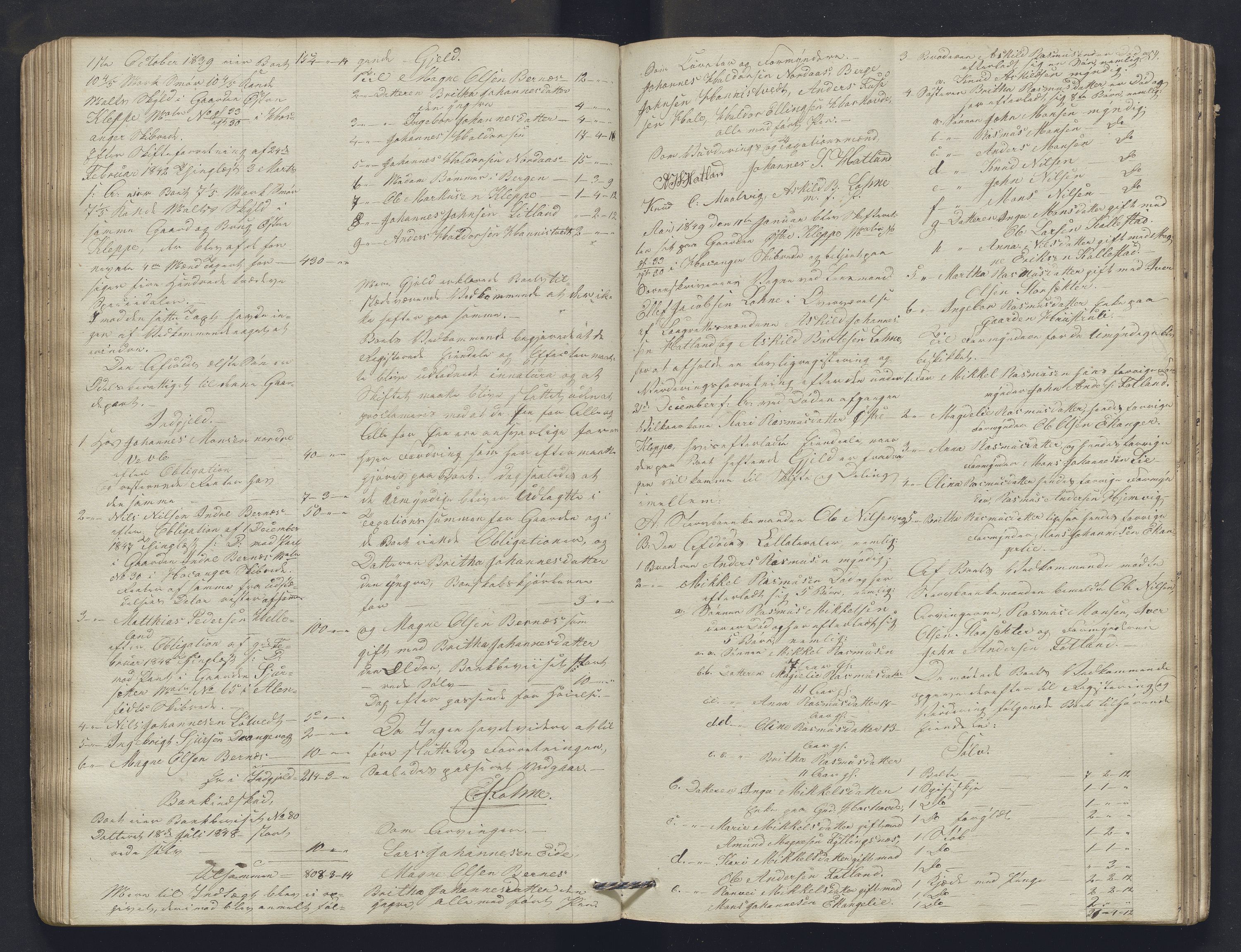 Nordhordland sorenskrivar, AV/SAB-A-2901/1/H/Hb/L0013: Registreringsprotokollar, 1846-1852, p. 54