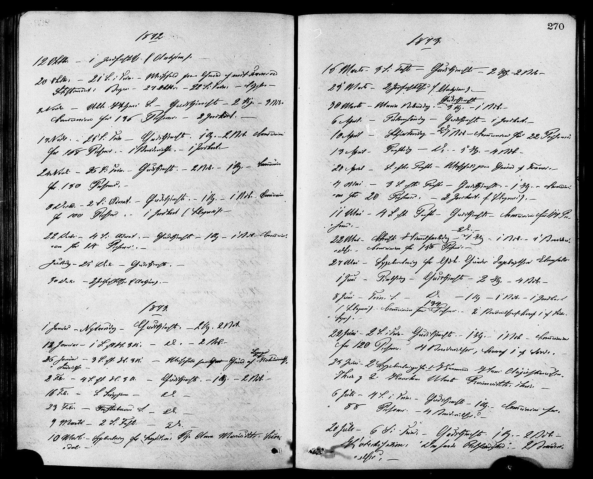 Ministerialprotokoller, klokkerbøker og fødselsregistre - Møre og Romsdal, AV/SAT-A-1454/501/L0007: Parish register (official) no. 501A07, 1868-1884, p. 270