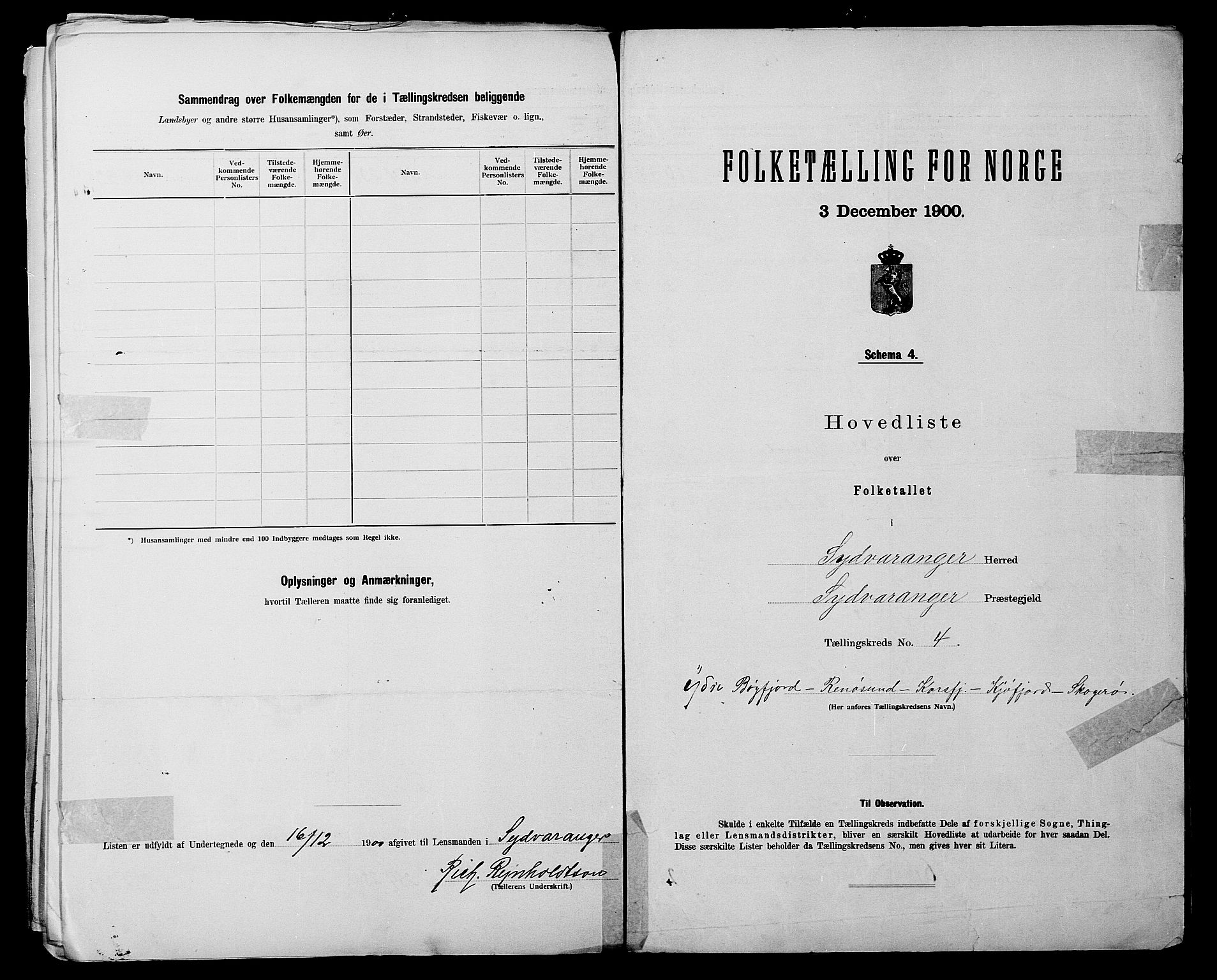 SATØ, 1900 census for Sør-Varanger, 1900, p. 12