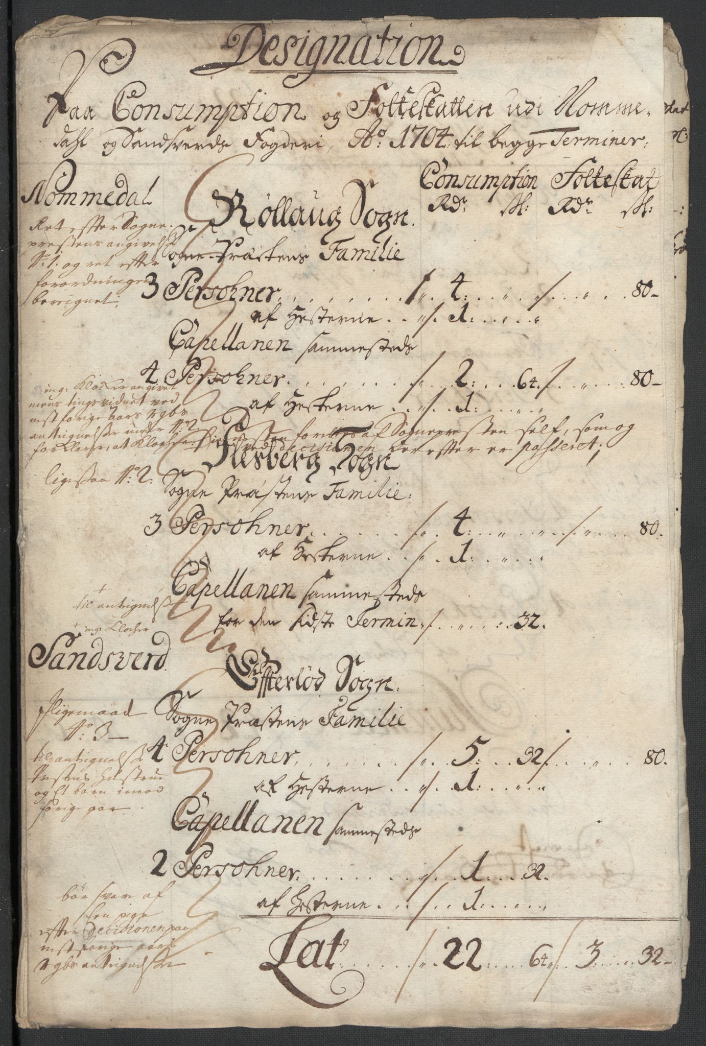 Rentekammeret inntil 1814, Reviderte regnskaper, Fogderegnskap, RA/EA-4092/R24/L1582: Fogderegnskap Numedal og Sandsvær, 1704, p. 187