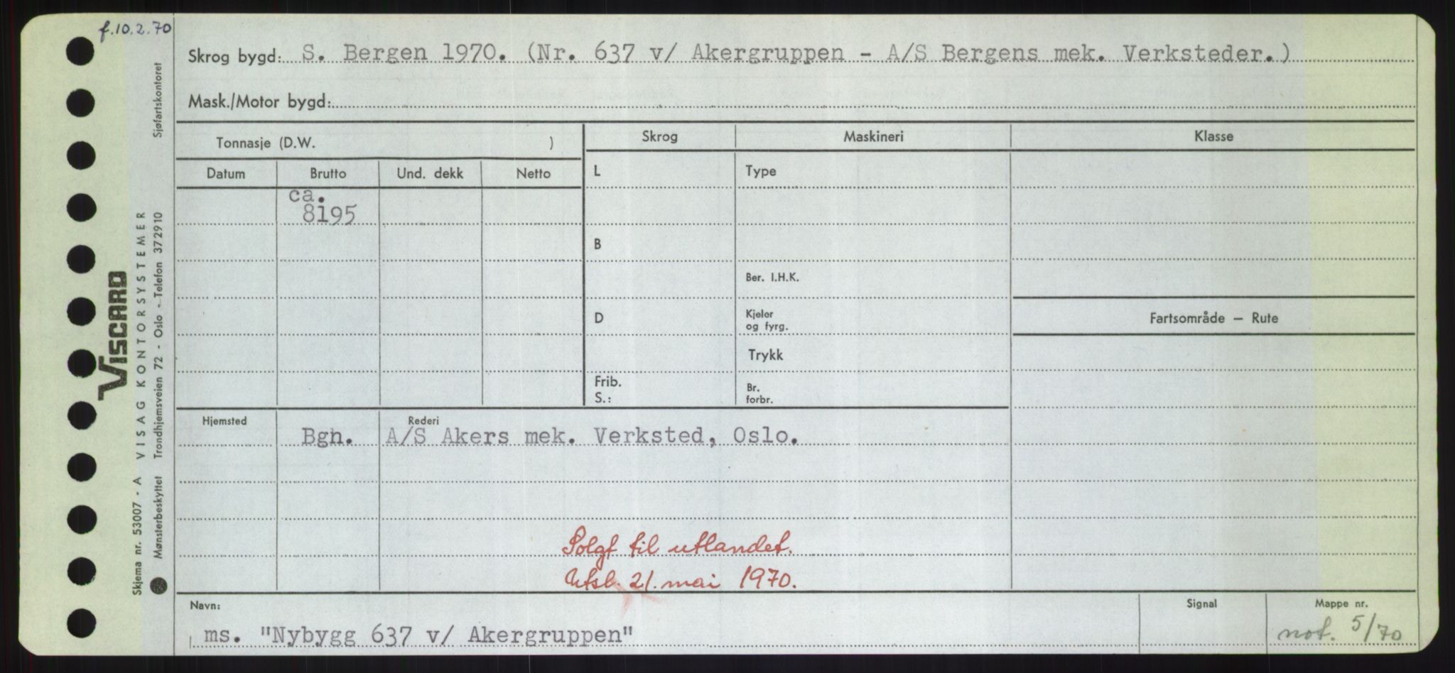 Sjøfartsdirektoratet med forløpere, Skipsmålingen, RA/S-1627/H/Hd/L0027: Fartøy, Norhop-Nør, p. 353