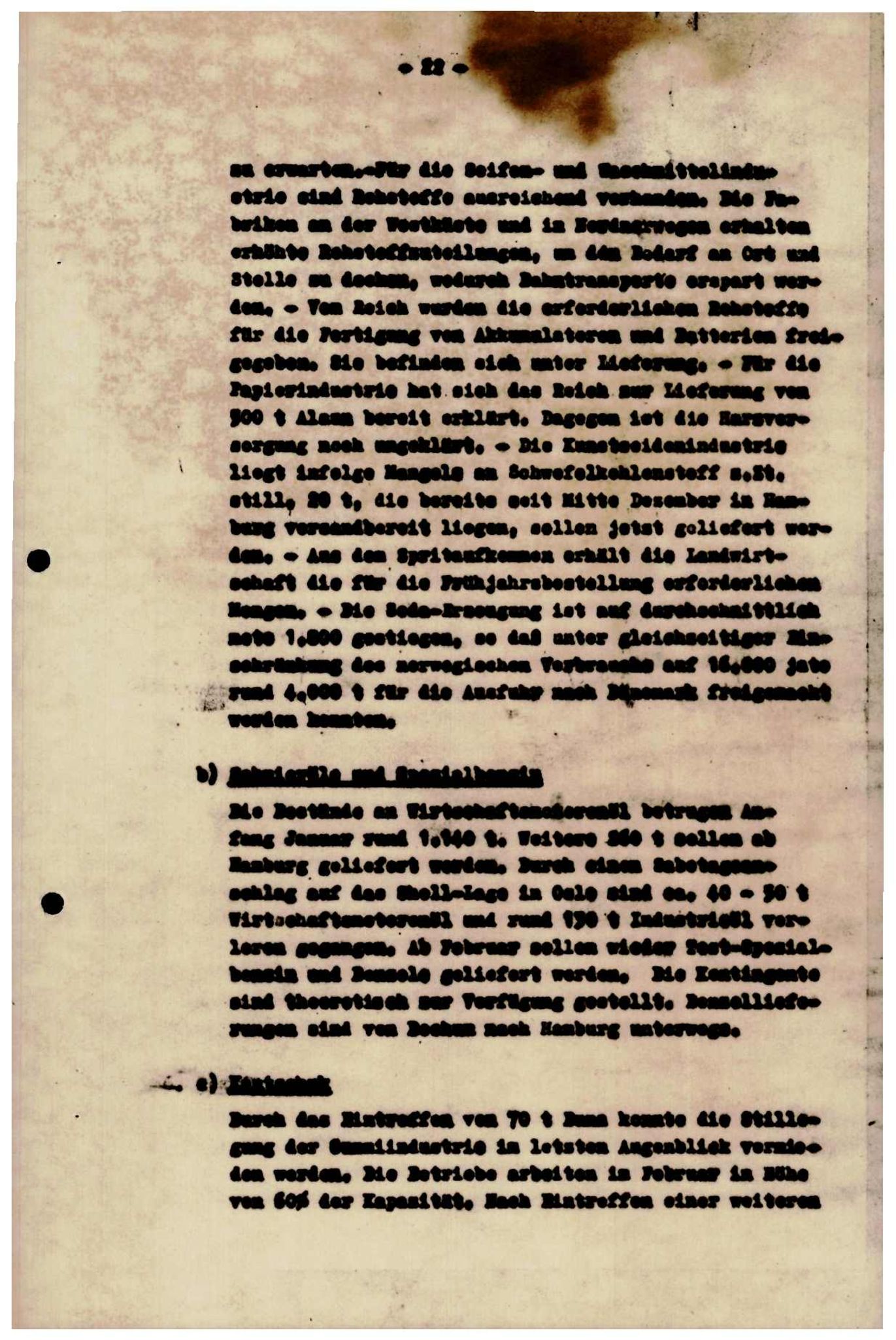 Forsvarets Overkommando. 2 kontor. Arkiv 11.4. Spredte tyske arkivsaker, AV/RA-RAFA-7031/D/Dar/Darb/L0012: Reichskommissariat - Hauptabteilung Volkswirtschaft, 1940-1945, p. 304