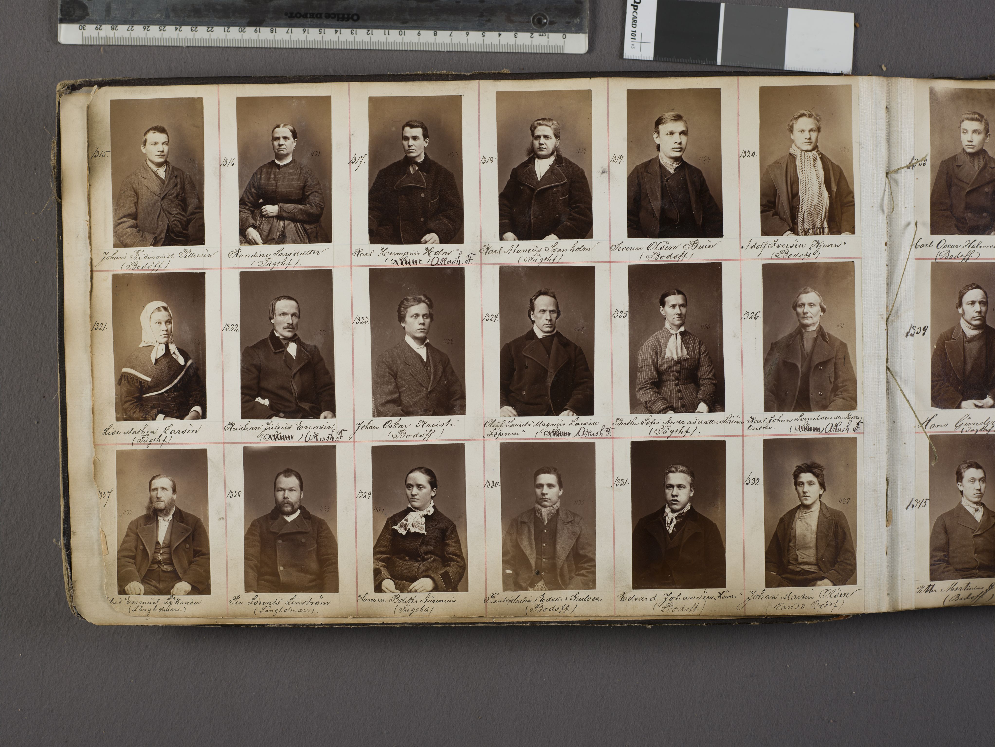 Oslo politikammer, Kriminalavdelingen, AV/SAO-A-11137/U/Ua/L0001: Forbryteralbum, 1880-1887, p. 2