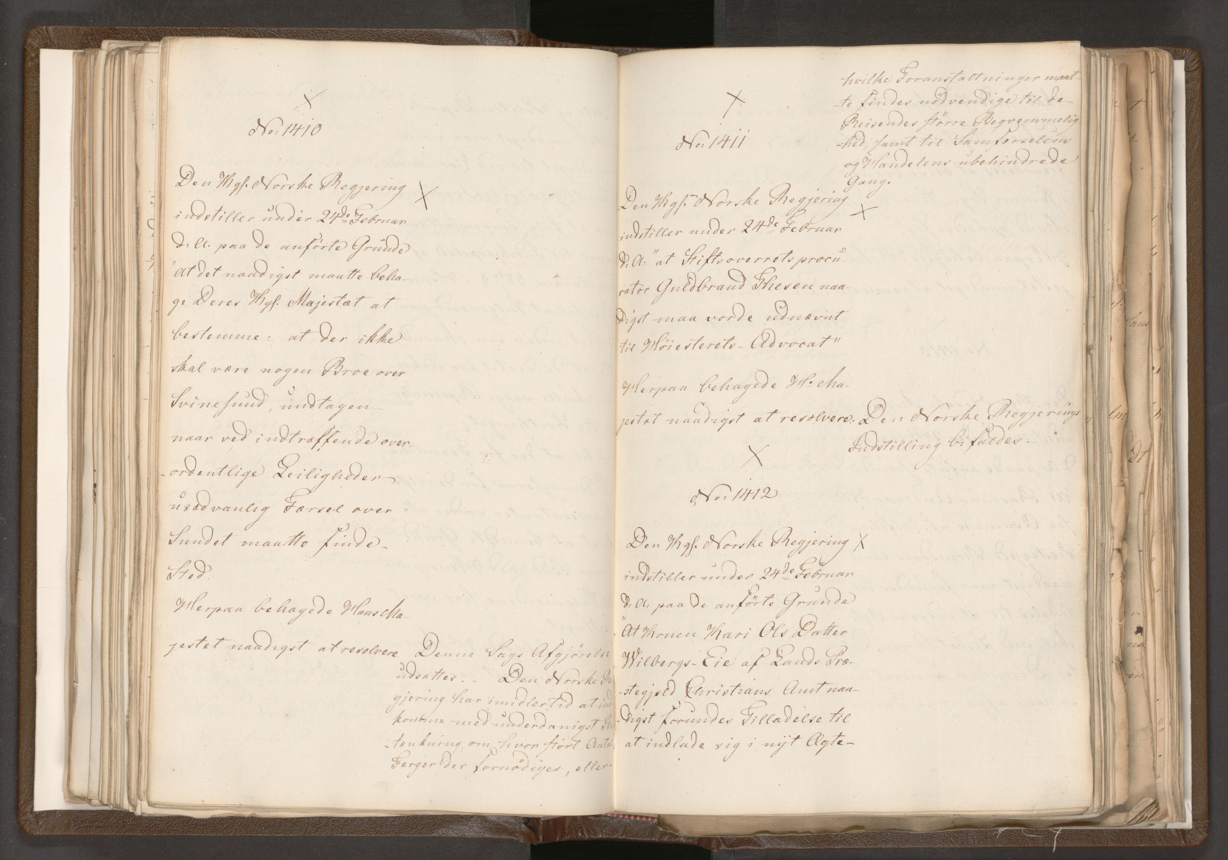 Statsrådssekretariatet, AV/RA-S-1001/A/Ab/L0018: Kgl. res. nr. 1112-1753, 1. halvår, 1824