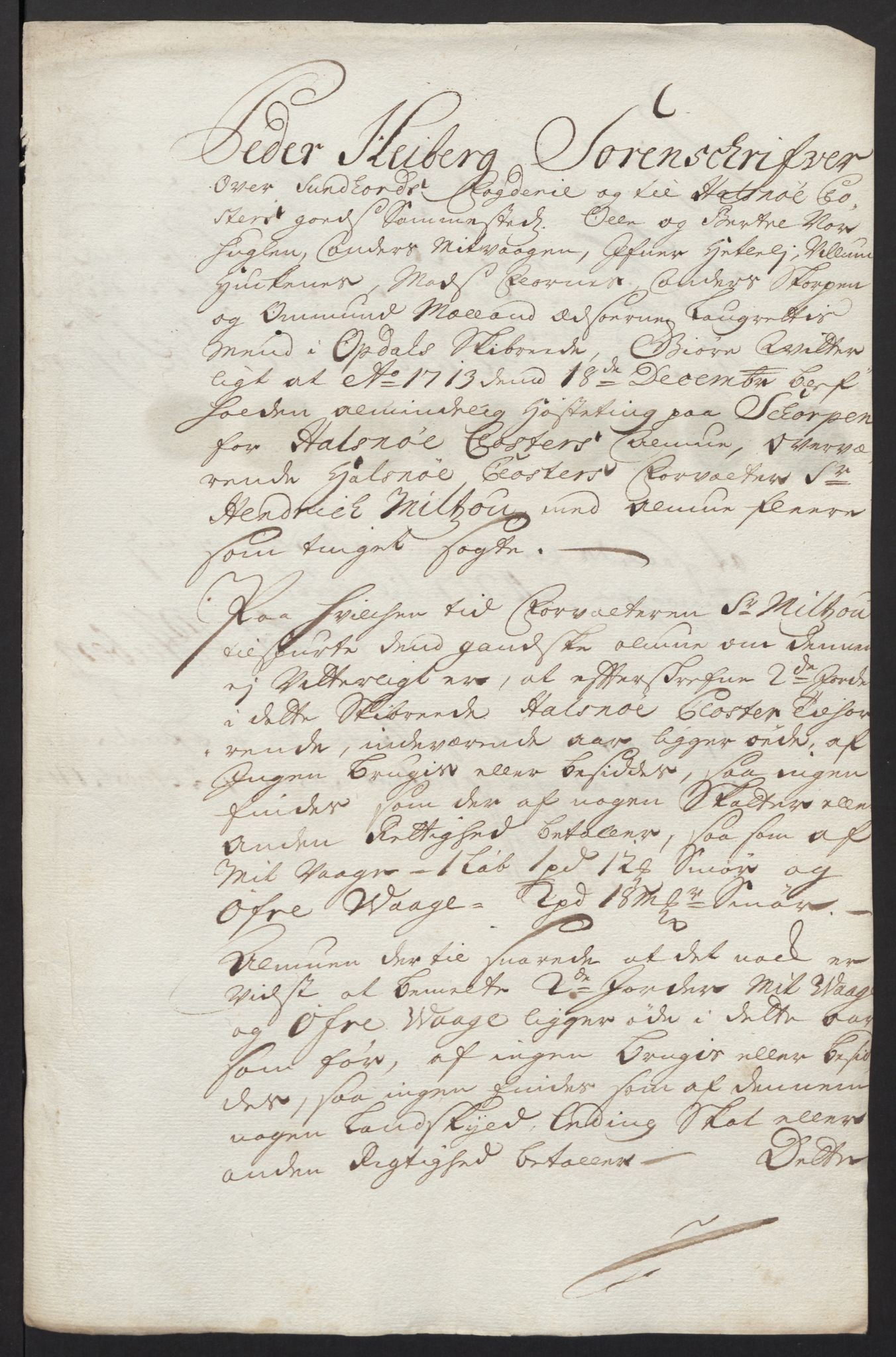 Rentekammeret inntil 1814, Reviderte regnskaper, Fogderegnskap, AV/RA-EA-4092/R48/L2989: Fogderegnskap Sunnhordland og Hardanger, 1713, p. 403