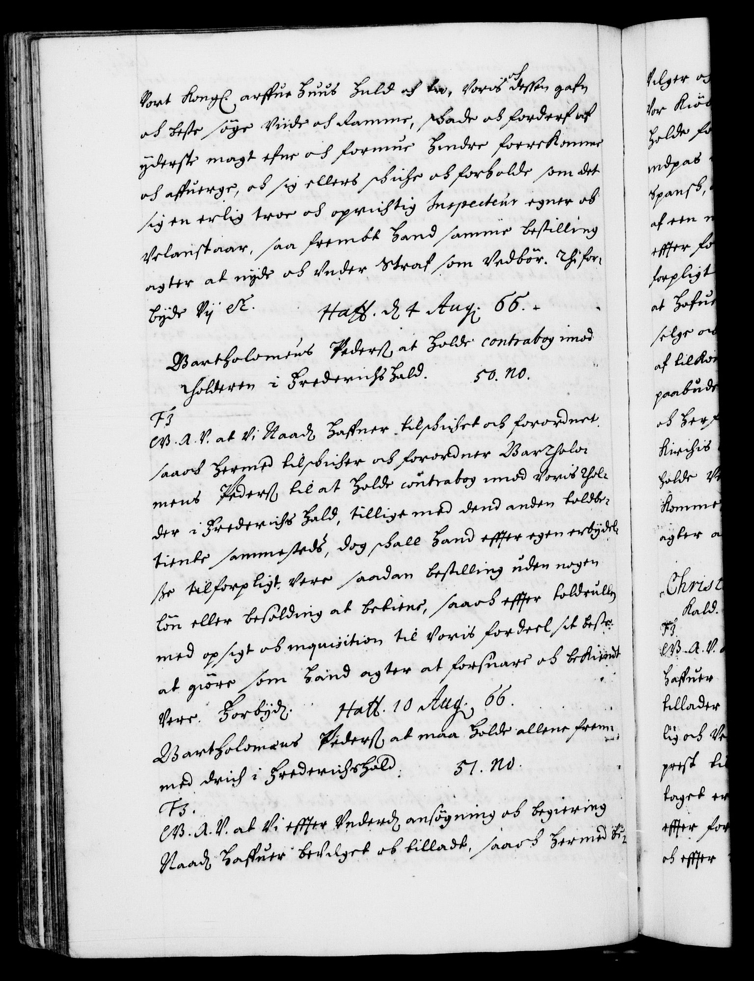 Danske Kanselli 1572-1799, AV/RA-EA-3023/F/Fc/Fca/Fcaa/L0010: Norske registre (mikrofilm), 1660-1670, p. 604b