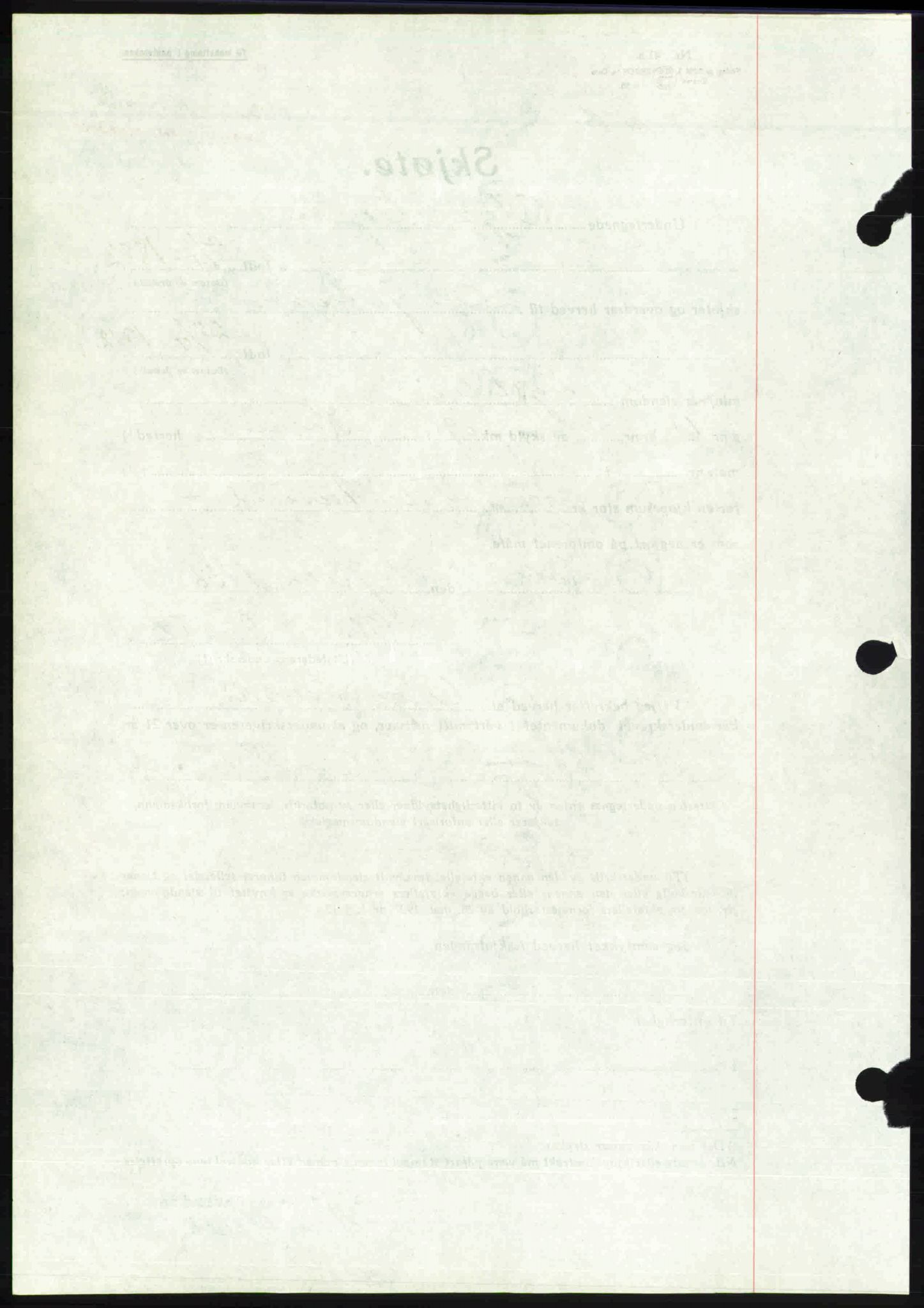 Toten tingrett, SAH/TING-006/H/Hb/Hbc/L0004: Mortgage book no. Hbc-04, 1938-1938, Diary no: : 1637/1938