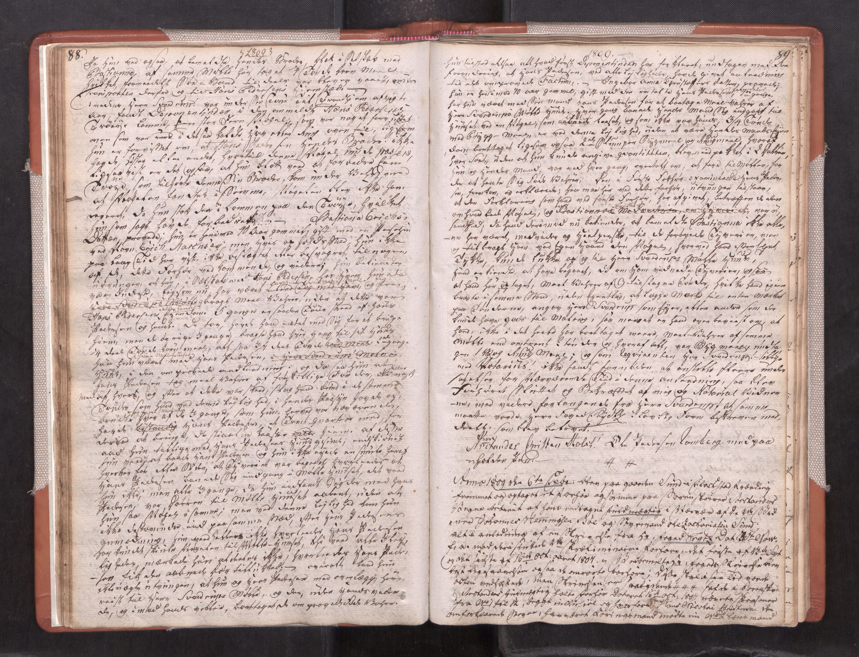 Vesterålen sorenskriveri, AV/SAT-A-4180/1/1/1A/L0016: Tingbok, 1808-1810, p. 88-89