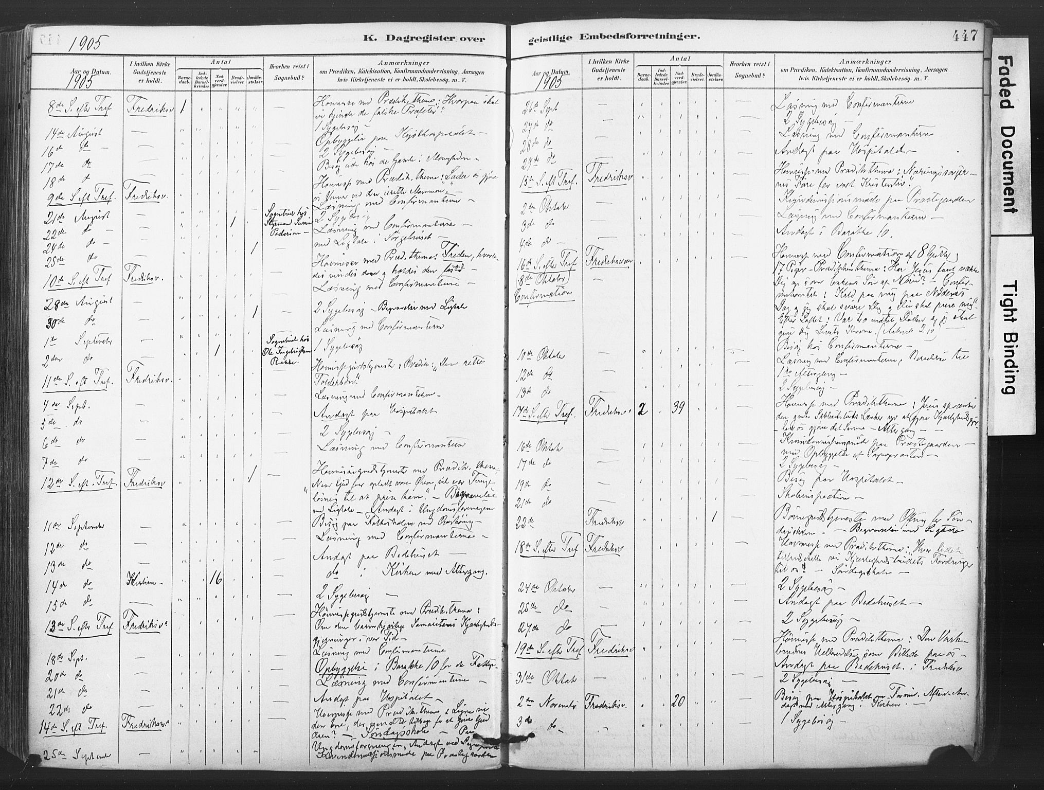 Stavern kirkebøker, SAKO/A-318/F/Fa/L0008: Parish register (official) no. 8, 1878-1905, p. 447