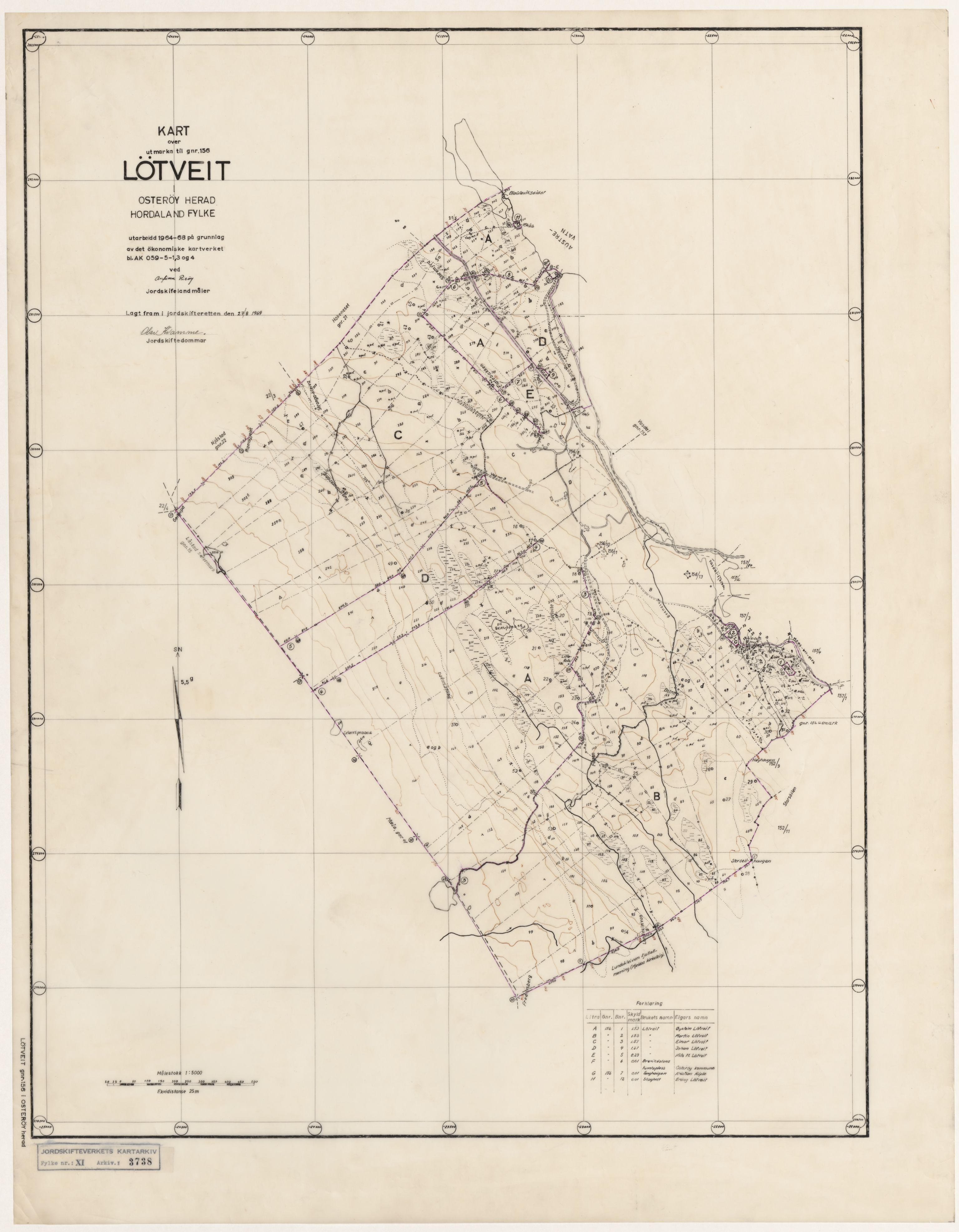 Jordskifteverkets kartarkiv, AV/RA-S-3929/T, 1859-1988, p. 4284