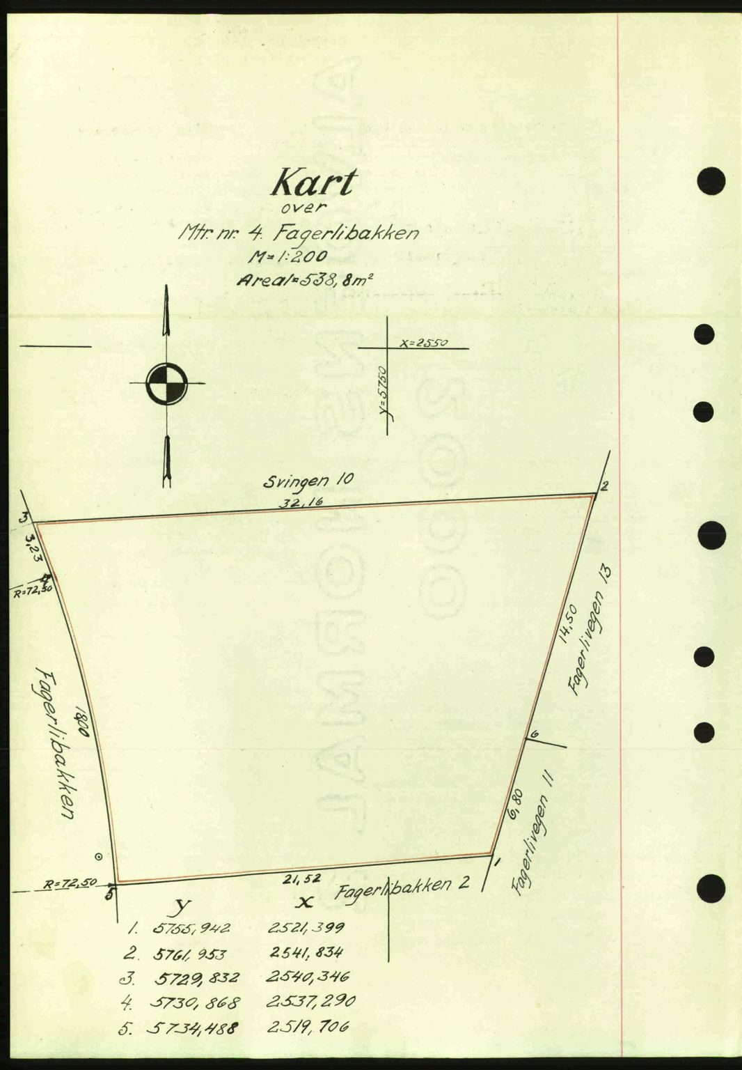 Ålesund byfogd, AV/SAT-A-4384: Mortgage book no. 36a, 1944-1945, Diary no: : 464/1944