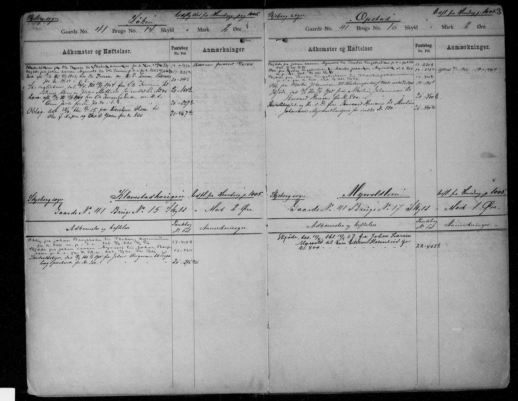 Idd og Marker sorenskriveri, AV/SAO-A-10283/G/Ga/Gac/L0003: Mortgage register no. II 3, 1894-1925, p. 3