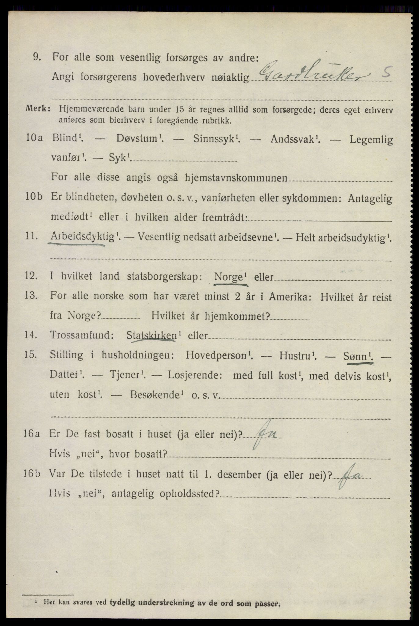 SAO, 1920 census for Blaker, 1920, p. 2012