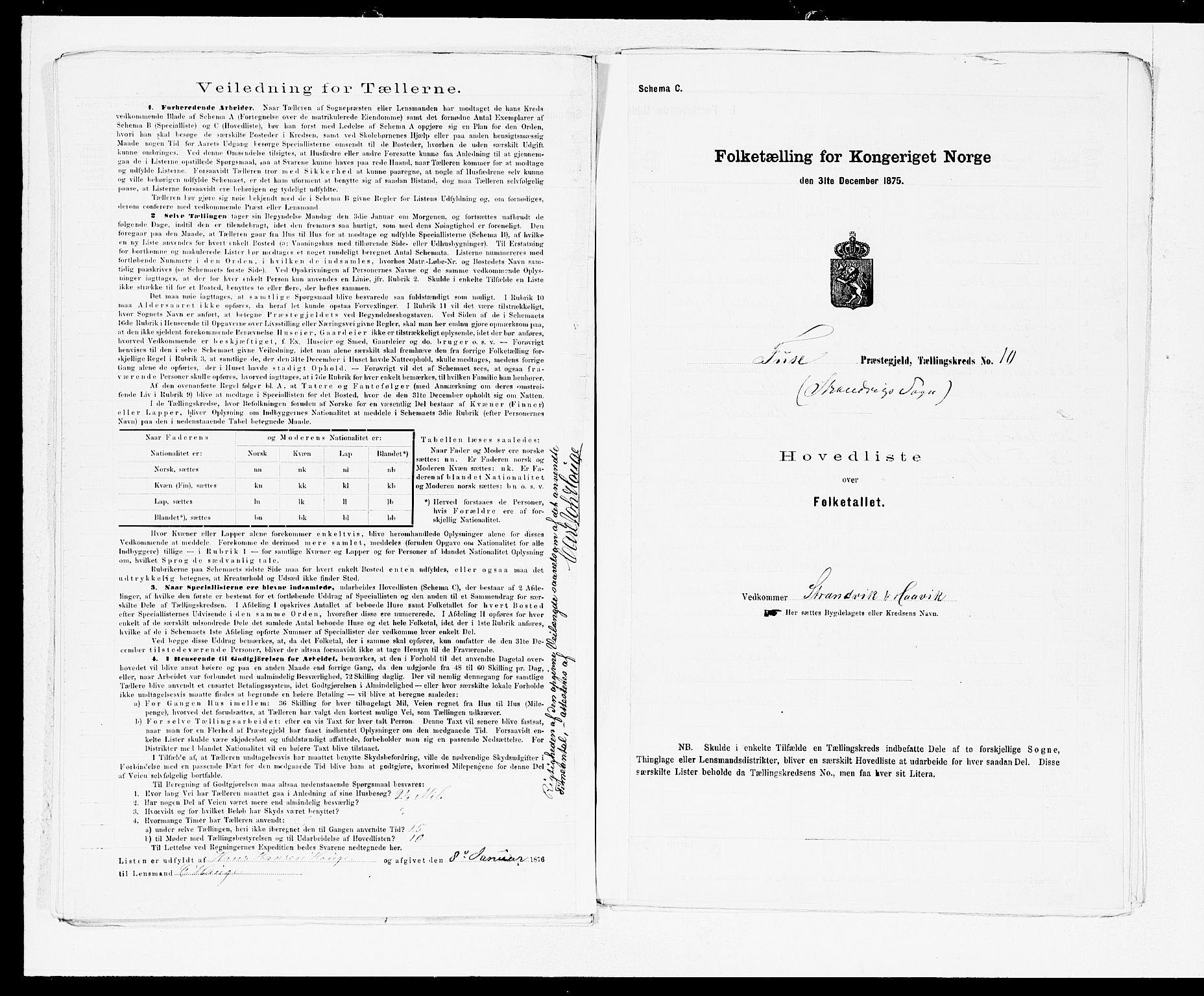 SAB, 1875 census for 1241P Fusa, 1875, p. 18