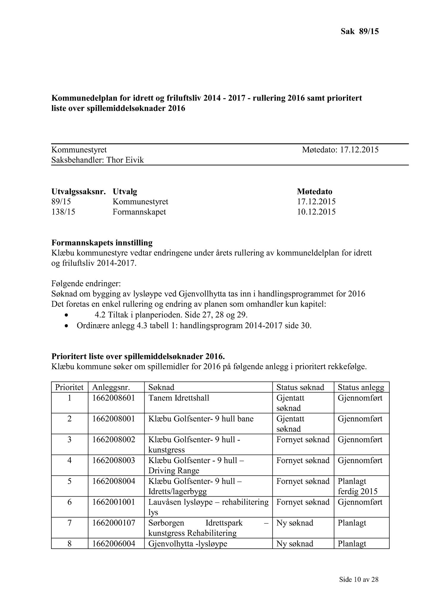Klæbu Kommune, TRKO/KK/01-KS/L008: Kommunestyret - Møtedokumenter, 2015, p. 2005