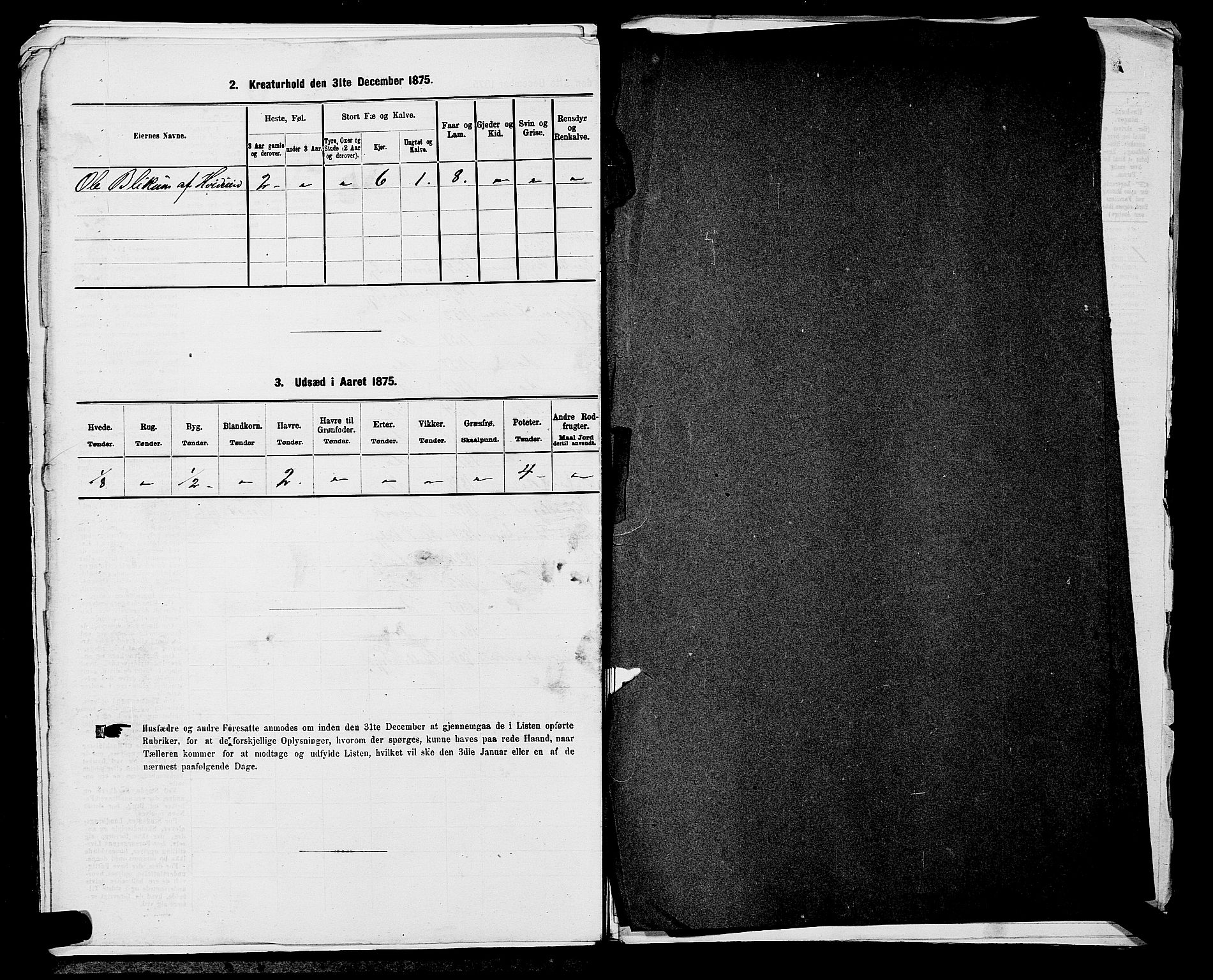 SAKO, 1875 census for 0814L Bamble/Bamble, 1875, p. 943