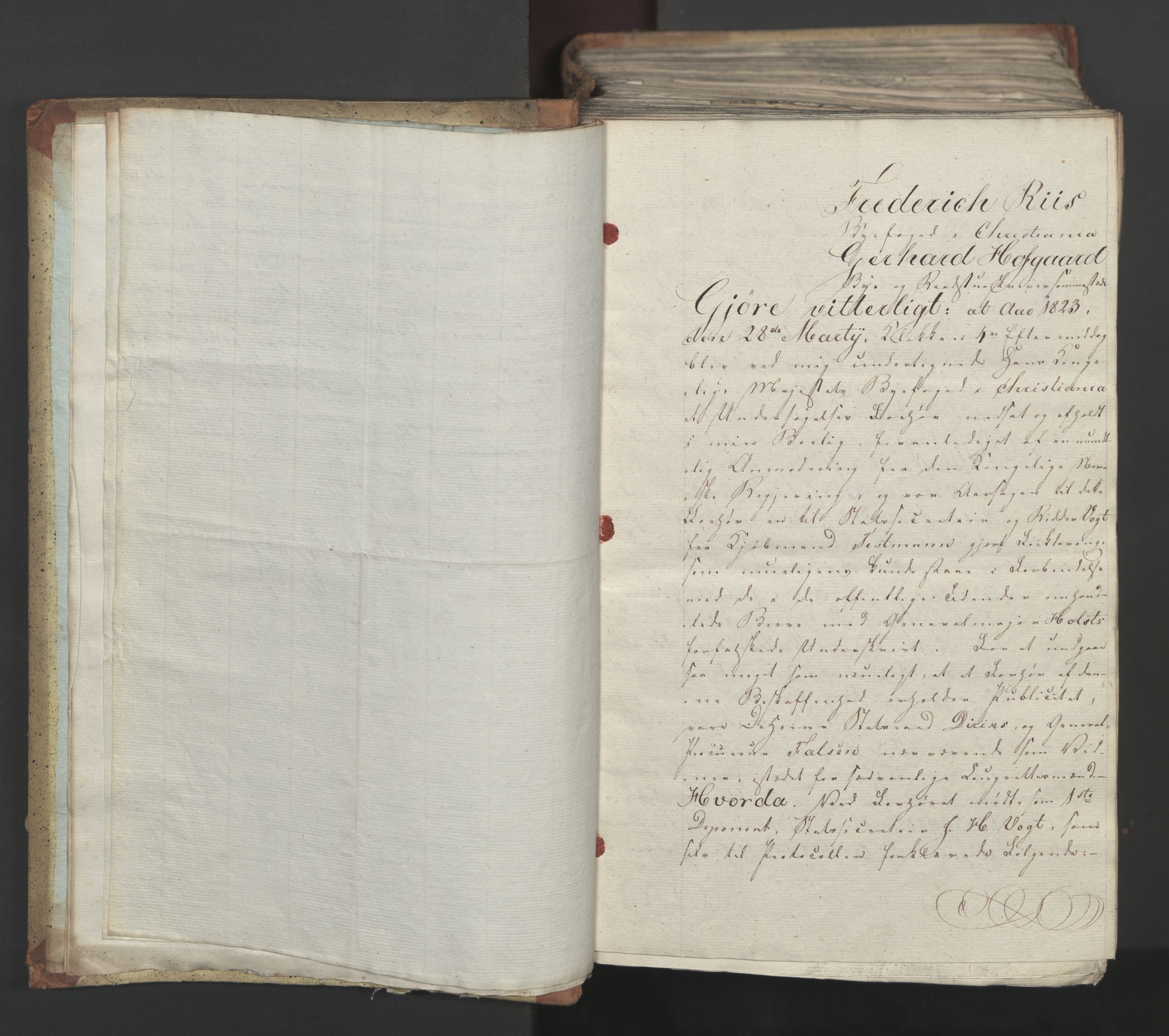 Statsrådsavdelingen i Stockholm, AV/RA-S-1003/D/Da/L0034: Regjeringsinnstillinger nr. 275-540, 1823, p. 7