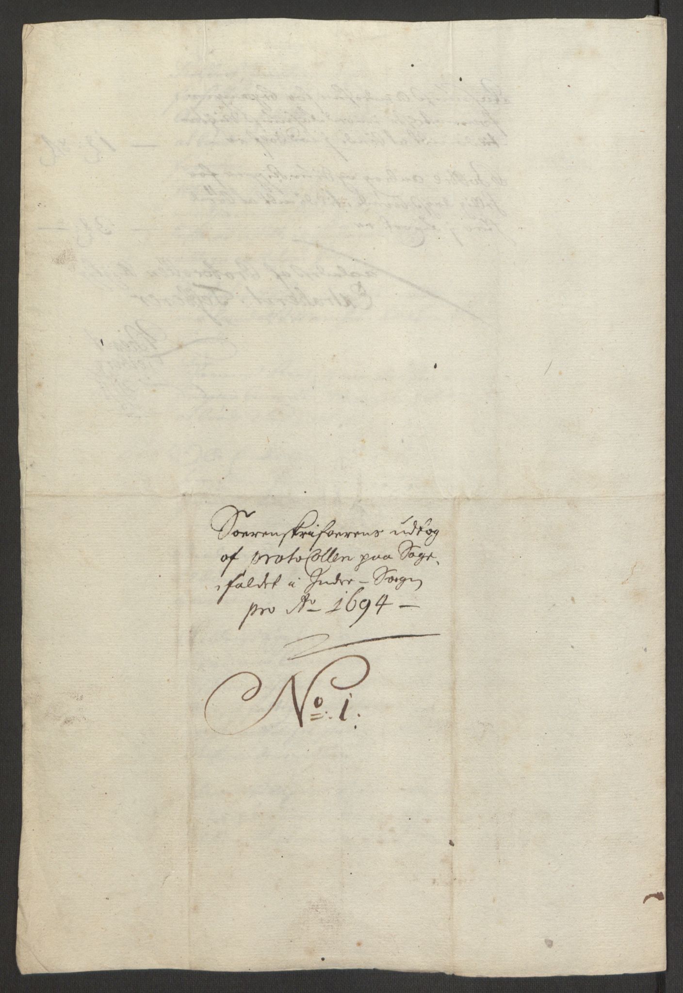 Rentekammeret inntil 1814, Reviderte regnskaper, Fogderegnskap, AV/RA-EA-4092/R52/L3307: Fogderegnskap Sogn, 1693-1694, p. 442