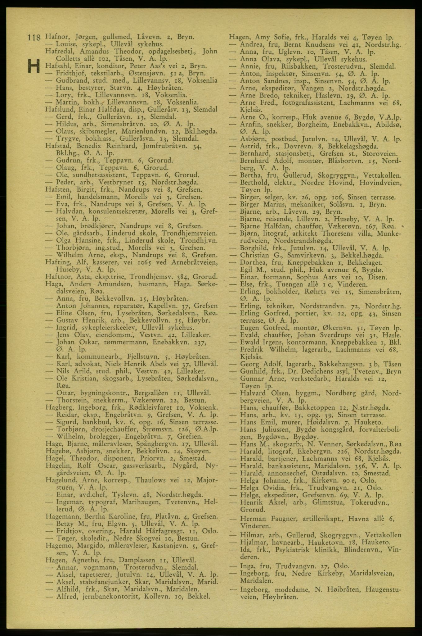 Aker adressebok/adressekalender, PUBL/001/A/006: Aker adressebok, 1937-1938, p. 118