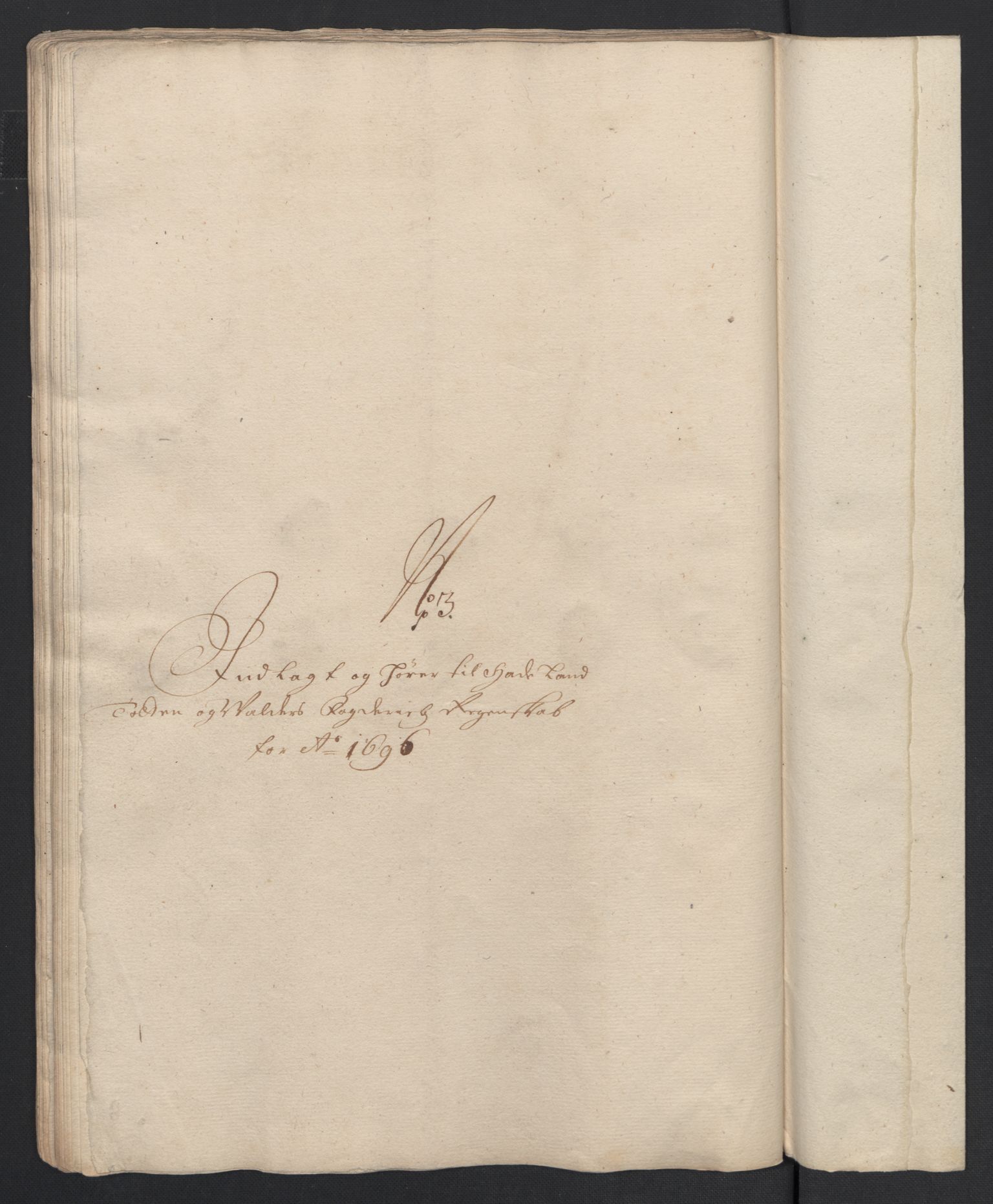 Rentekammeret inntil 1814, Reviderte regnskaper, Fogderegnskap, RA/EA-4092/R18/L1294: Fogderegnskap Hadeland, Toten og Valdres, 1696, p. 117