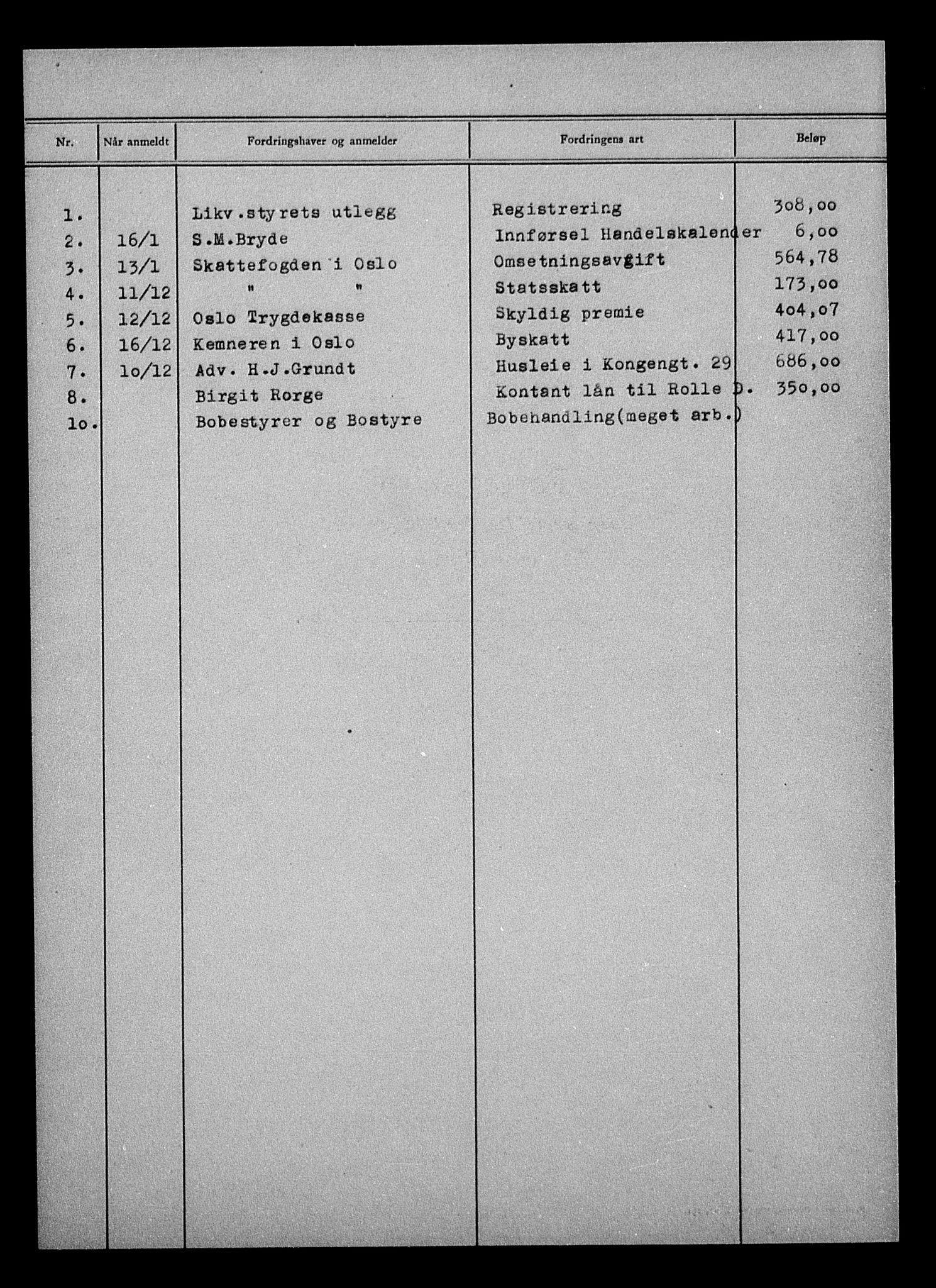 Justisdepartementet, Tilbakeføringskontoret for inndratte formuer, AV/RA-S-1564/H/Hc/Hcc/L0930: --, 1945-1947, p. 278