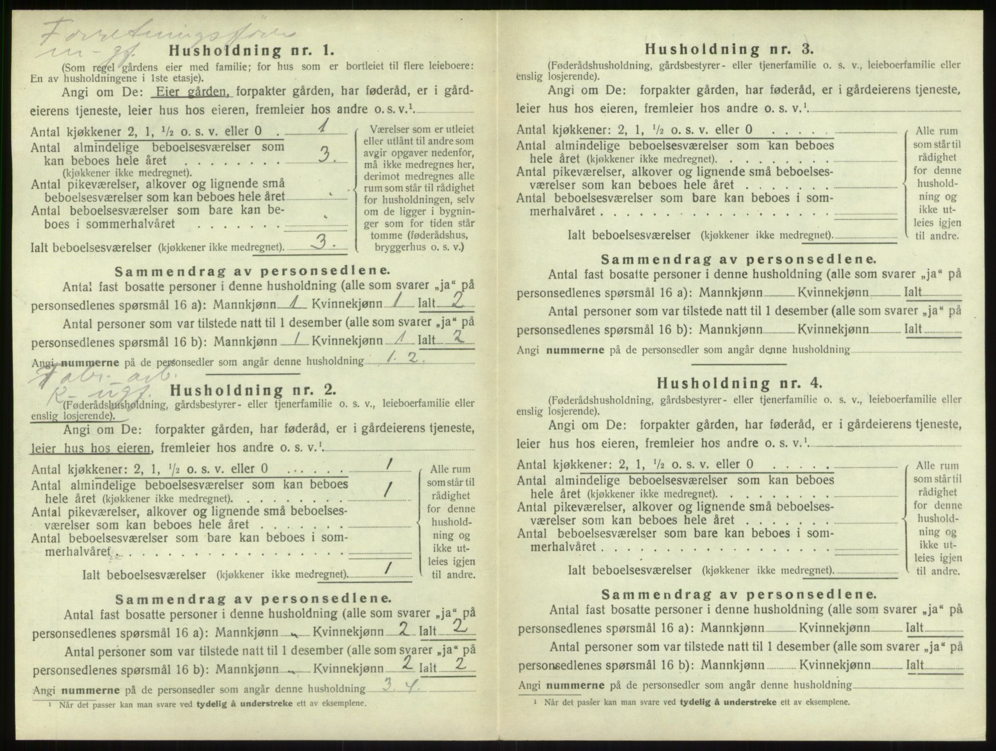 SAB, 1920 census for Sogndal, 1920, p. 554